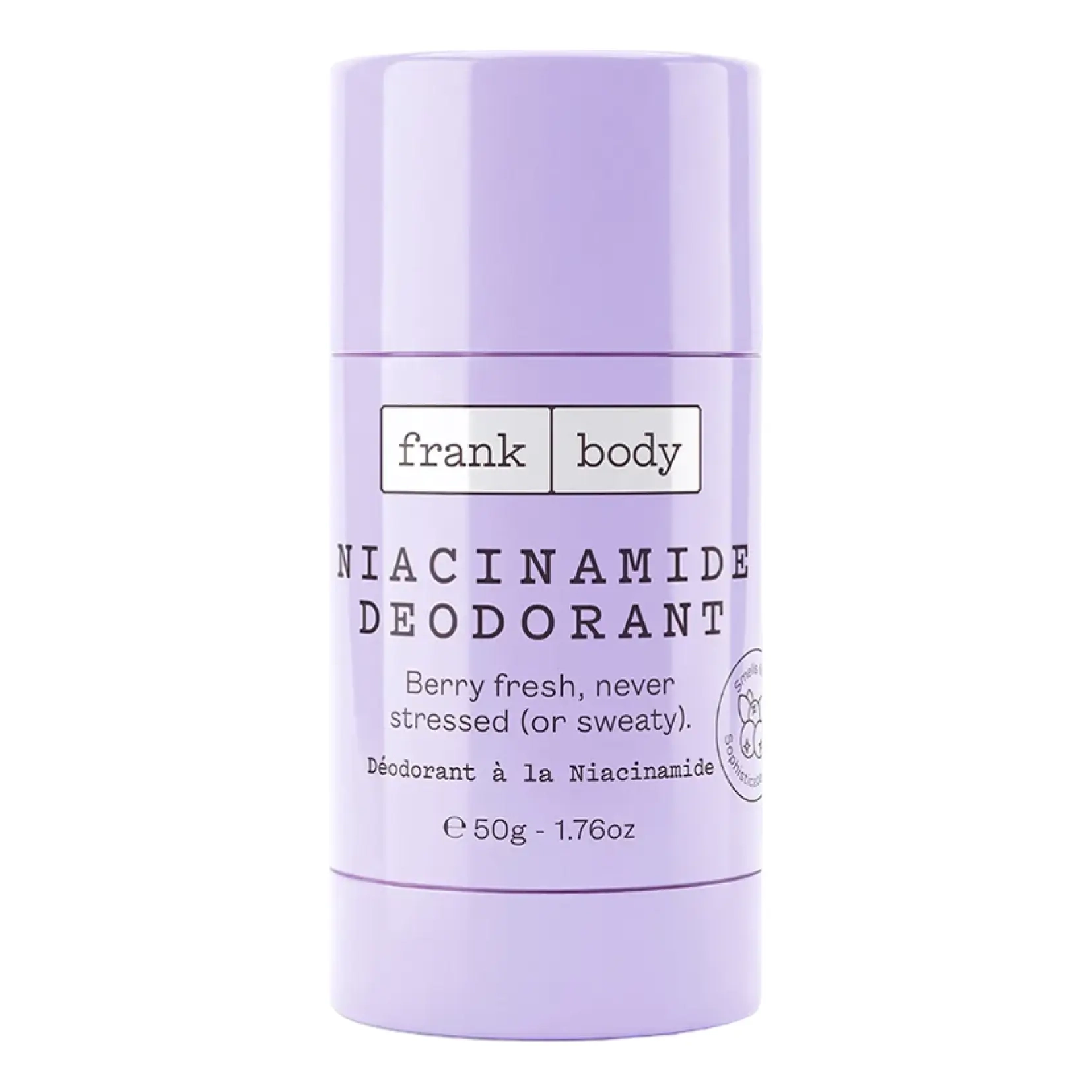 Дезодорант із ніацинамідом проти тьмяності шкіри Niacinamide Deodorant FRANK BODY Вага 50 г