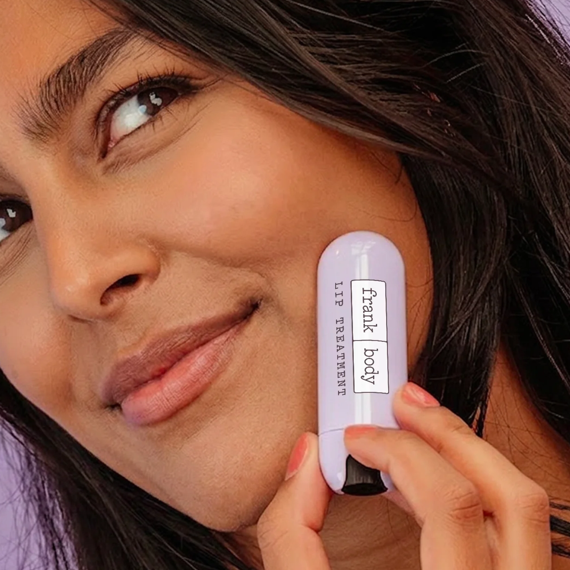 Розгладжувальний бальзам для губ із ніацинамідом Niacinamide Smoothing Lip Treatment FRANK BODY Вага 4 г — фото 3