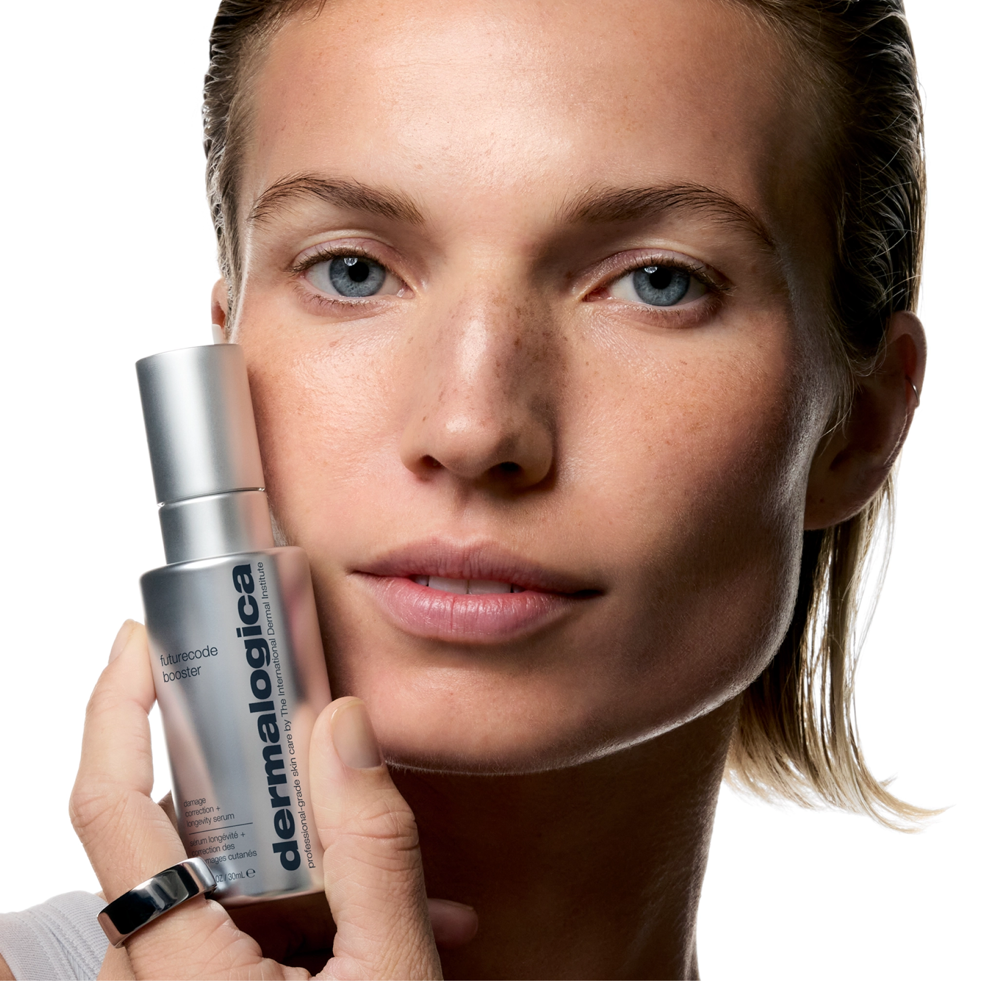 Антивікова бустер-сироватка інтенсивної дії Futurecode Booster DERMALOGICA Обʼєм 30 мл — фото 7