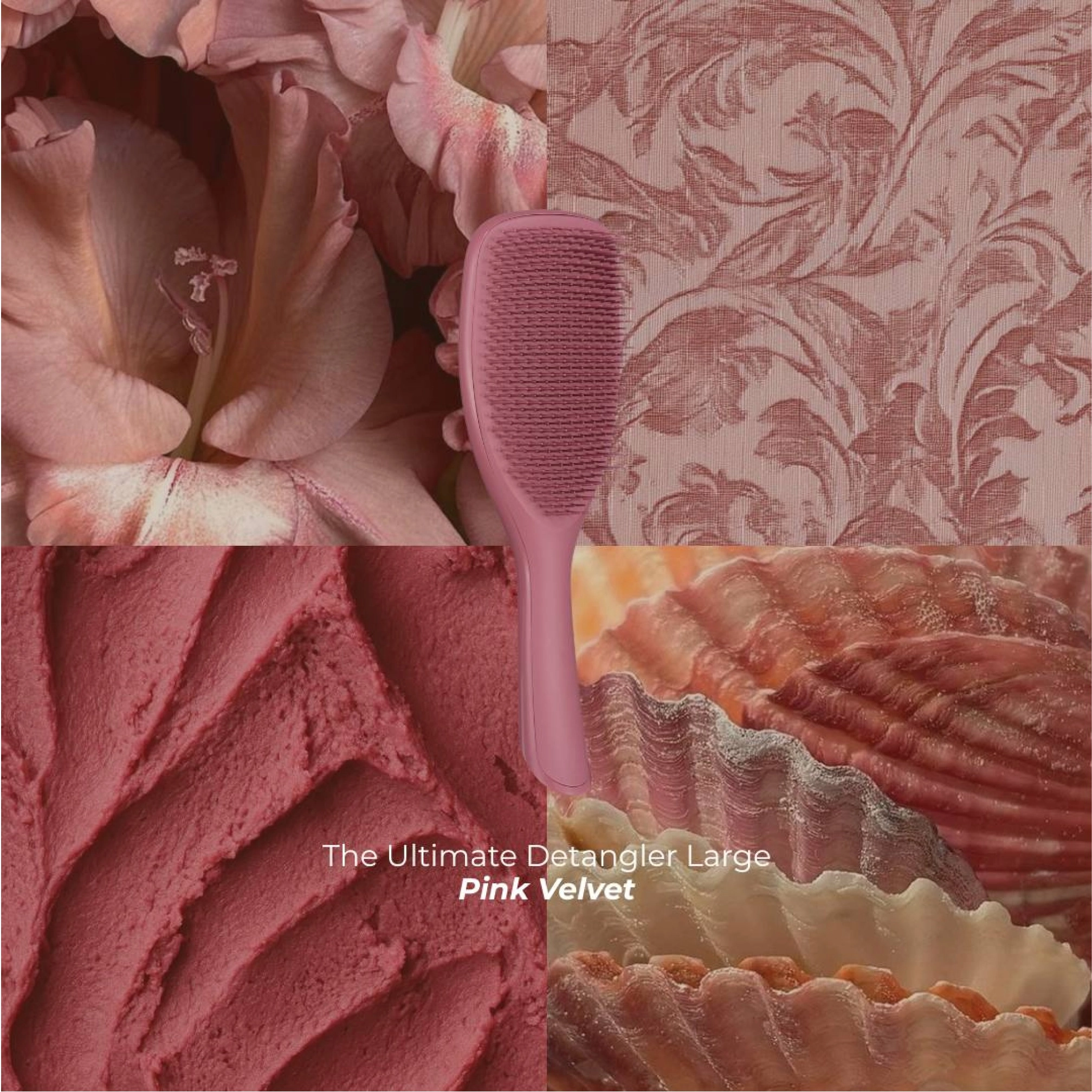 Щетка для волос The Ultimate Detangler Large TANGLE TEEZER Оттенок Pink Velvet — фото 7
