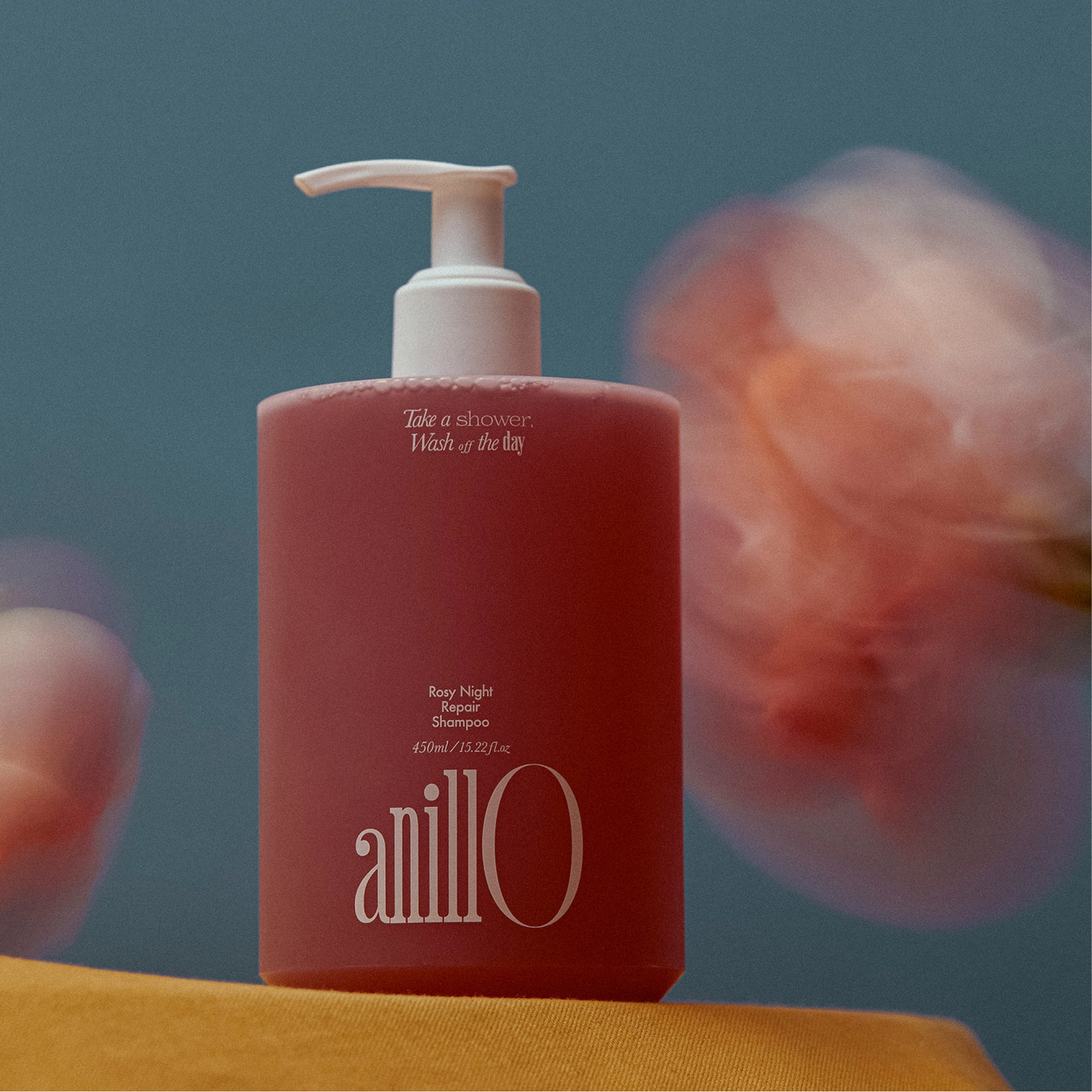 Відновлювальний шампунь для волосся Rosy Night Repair Shampoo ANILLO Обʼєм 450 мл — фото 3
