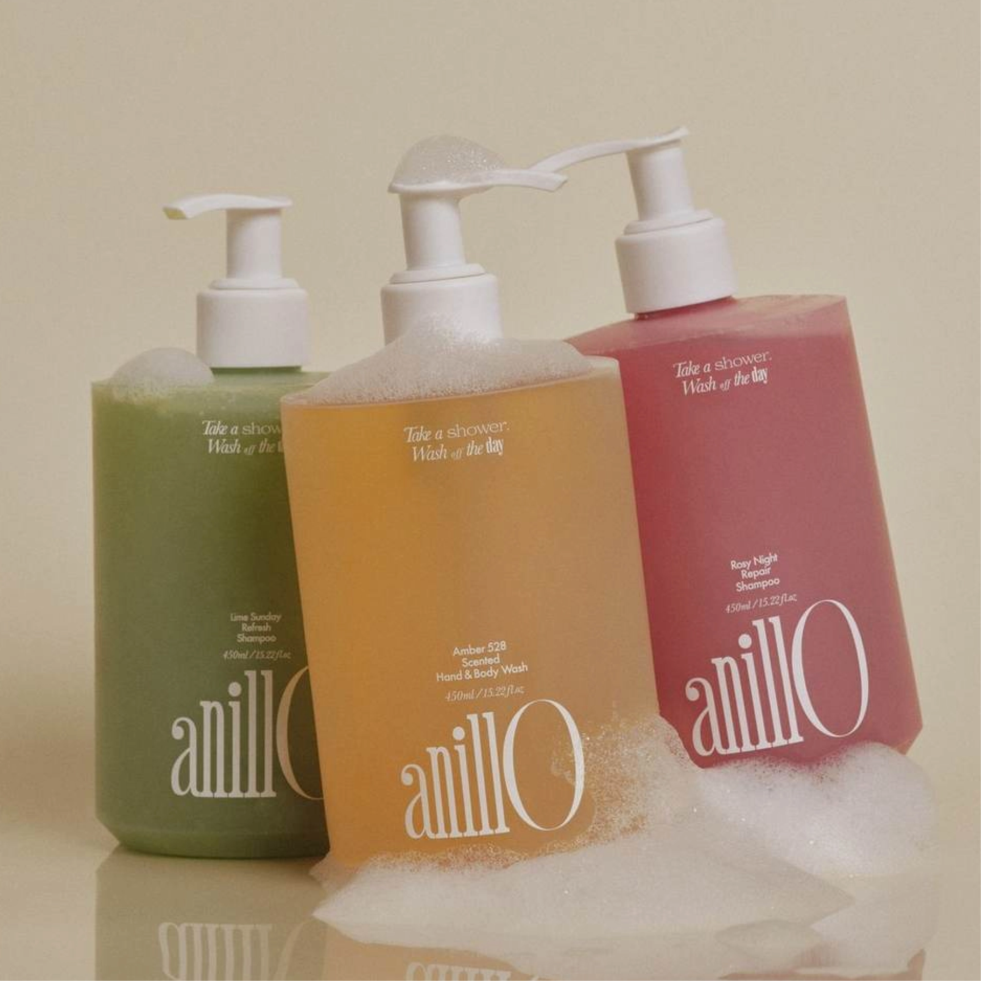 Відновлювальний шампунь для волосся Rosy Night Repair Shampoo ANILLO Обʼєм 450 мл — фото 8