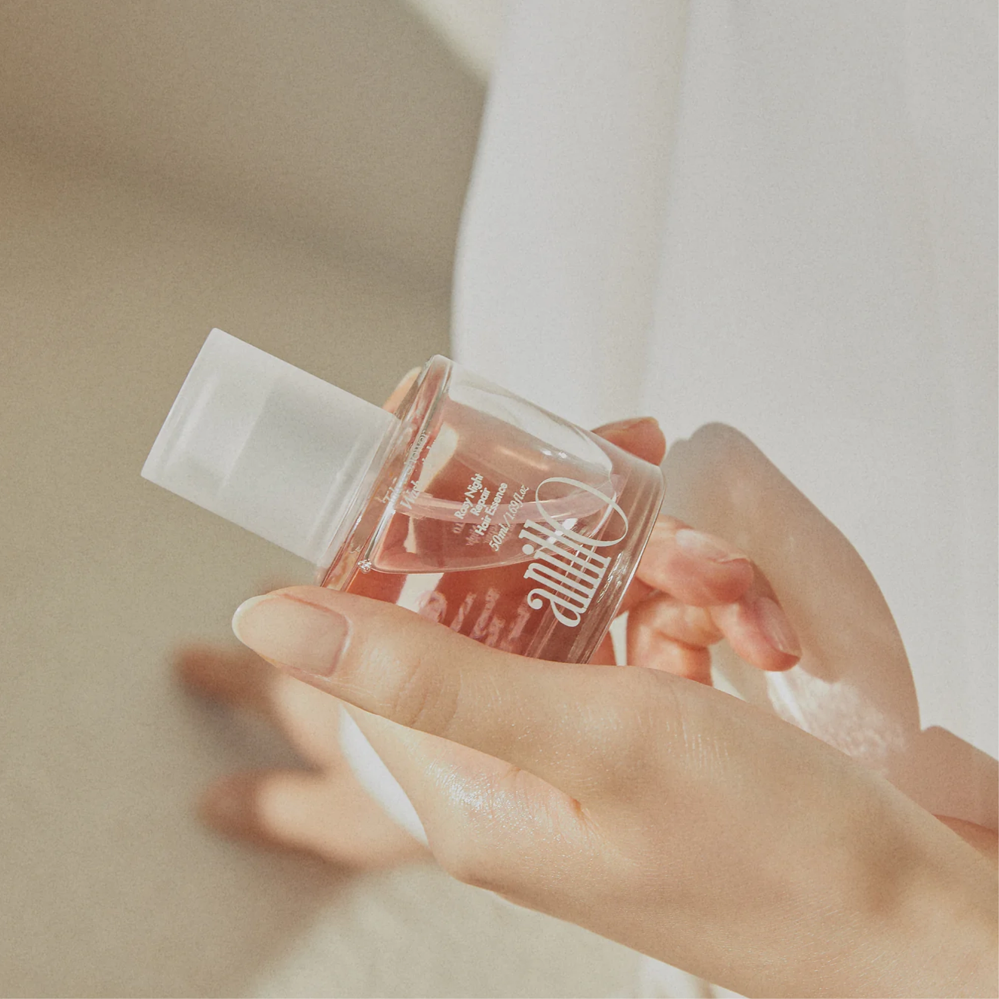 Відновлювальна есенція для волосся Rosy Night Repair Hair Essence ANILLO Обʼєм 50 мл — фото 4