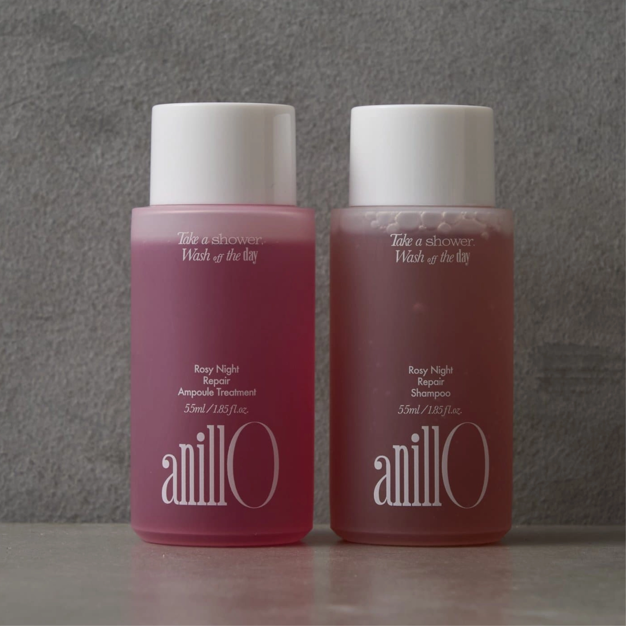 Набір для відновлення волосся Rosy Night Repair Hair & Brush Set ANILLO — фото 5