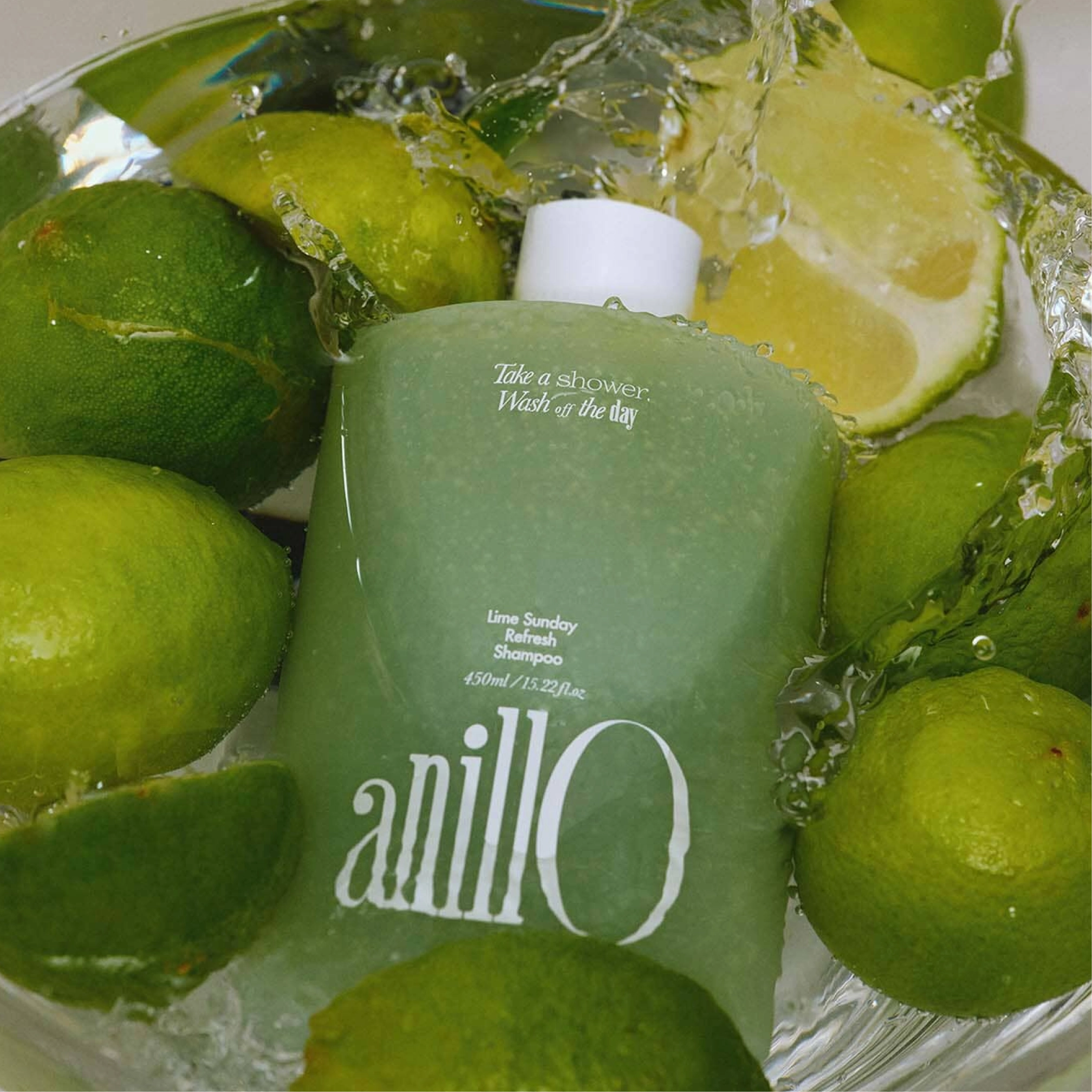 Освіжаючий шампунь для волосся Lime Sunday Refresh Shampoo ANILLO Обʼєм 450 мл — фото 7