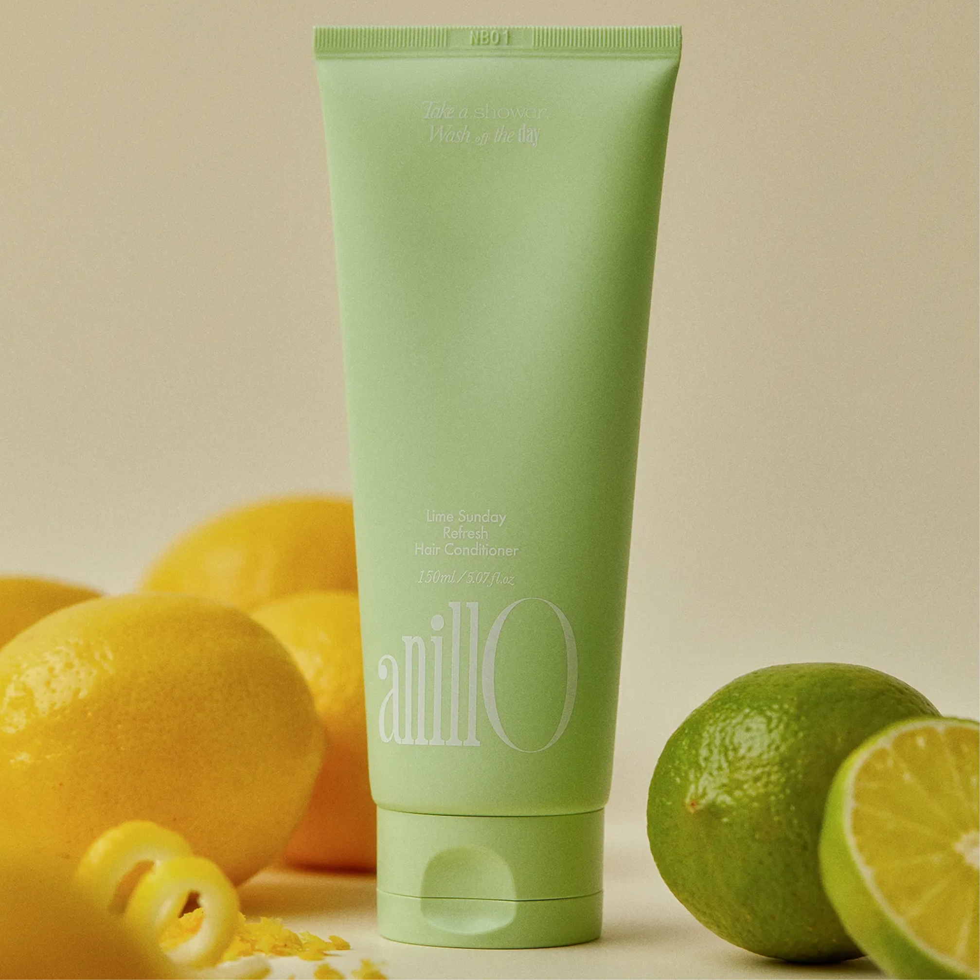 Освіжаючий кондиціонер для волосся Lime Sunday Refresh Hair Conditioner ANILLO Обʼєм 150 мл — фото 5