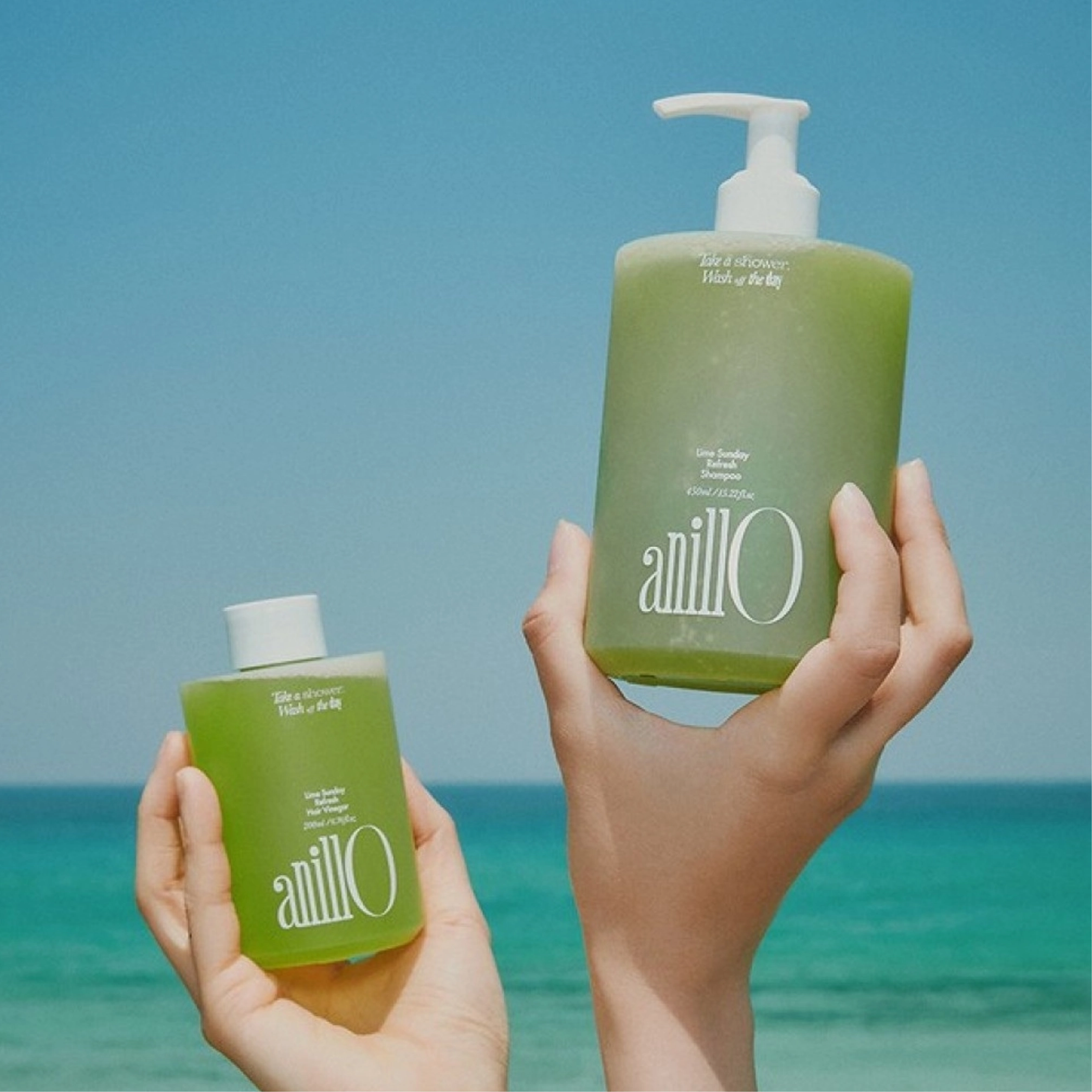 Освіжаючий ополіскувач для волосся Lime Sunday Refresh Hair Vinegar ANILLO Обʼєм 200 мл — фото 5