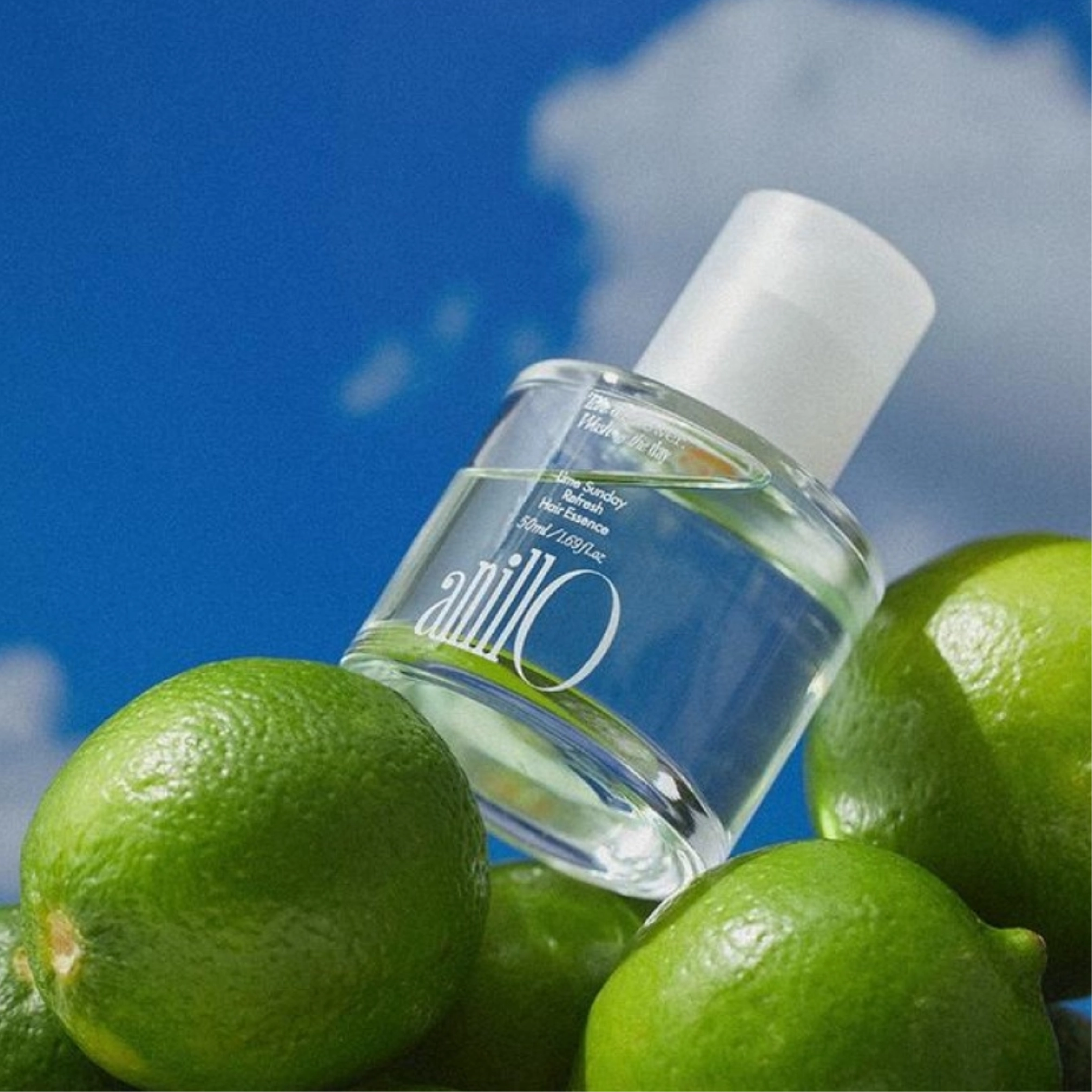 Освіжаюча есенція для волосся Lime Sunday Refresh Hair Essence ANILLO Обʼєм 50 мл — фото 4