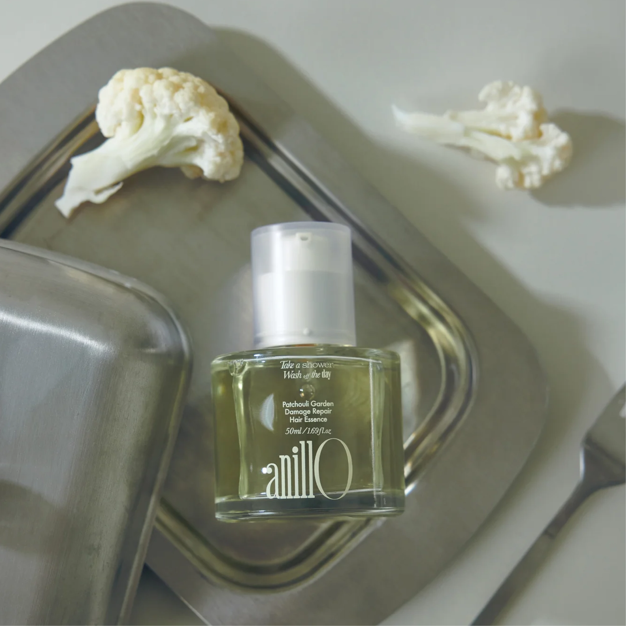 Відновлювальна есенція для дуже пошкодженого волосся Patchouli Garden Damage Repair Hair Essence ANILLO Обʼєм 50 мл — фото 4