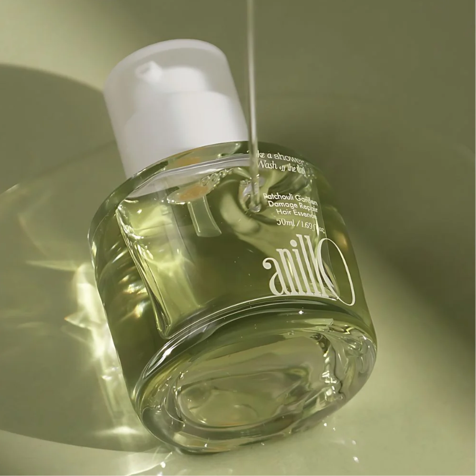 Відновлювальна есенція для дуже пошкодженого волосся Patchouli Garden Damage Repair Hair Essence ANILLO Обʼєм 50 мл — фото 6