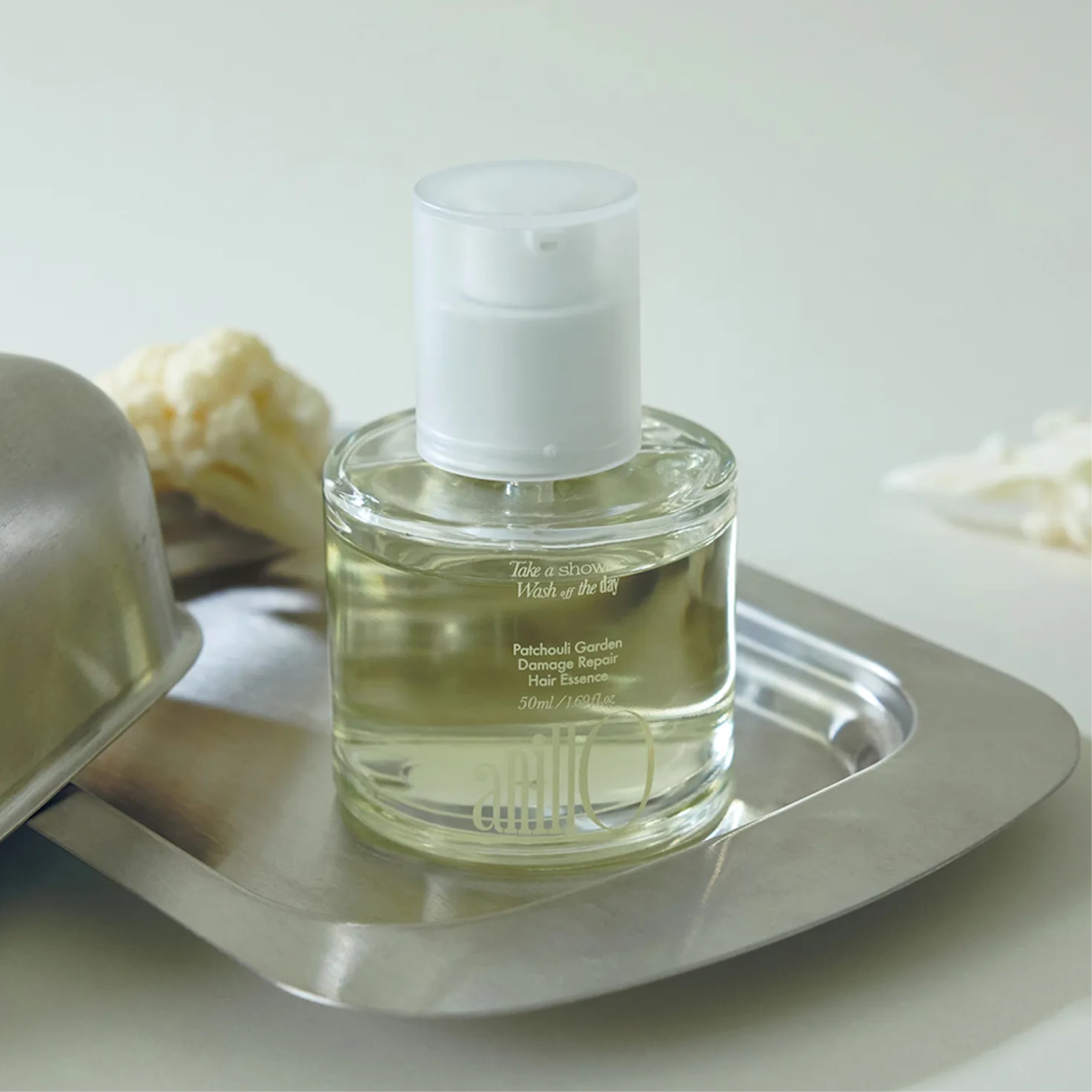 Відновлювальна есенція для дуже пошкодженого волосся Patchouli Garden Damage Repair Hair Essence ANILLO Обʼєм 50 мл — фото 7
