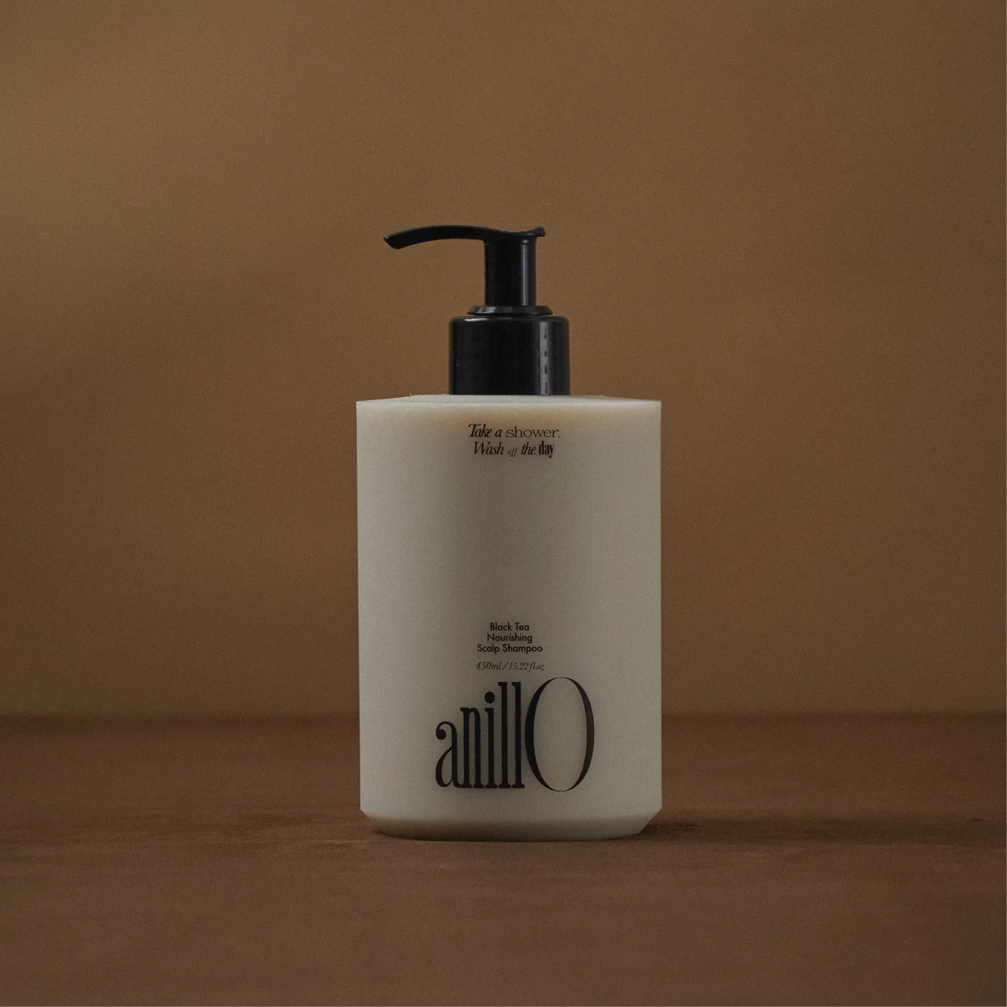 Живильний шампунь проти випадіння волосся Black Tea Nourishing Scalp Shampoo ANILLO Обʼєм 450 мл — фото 6