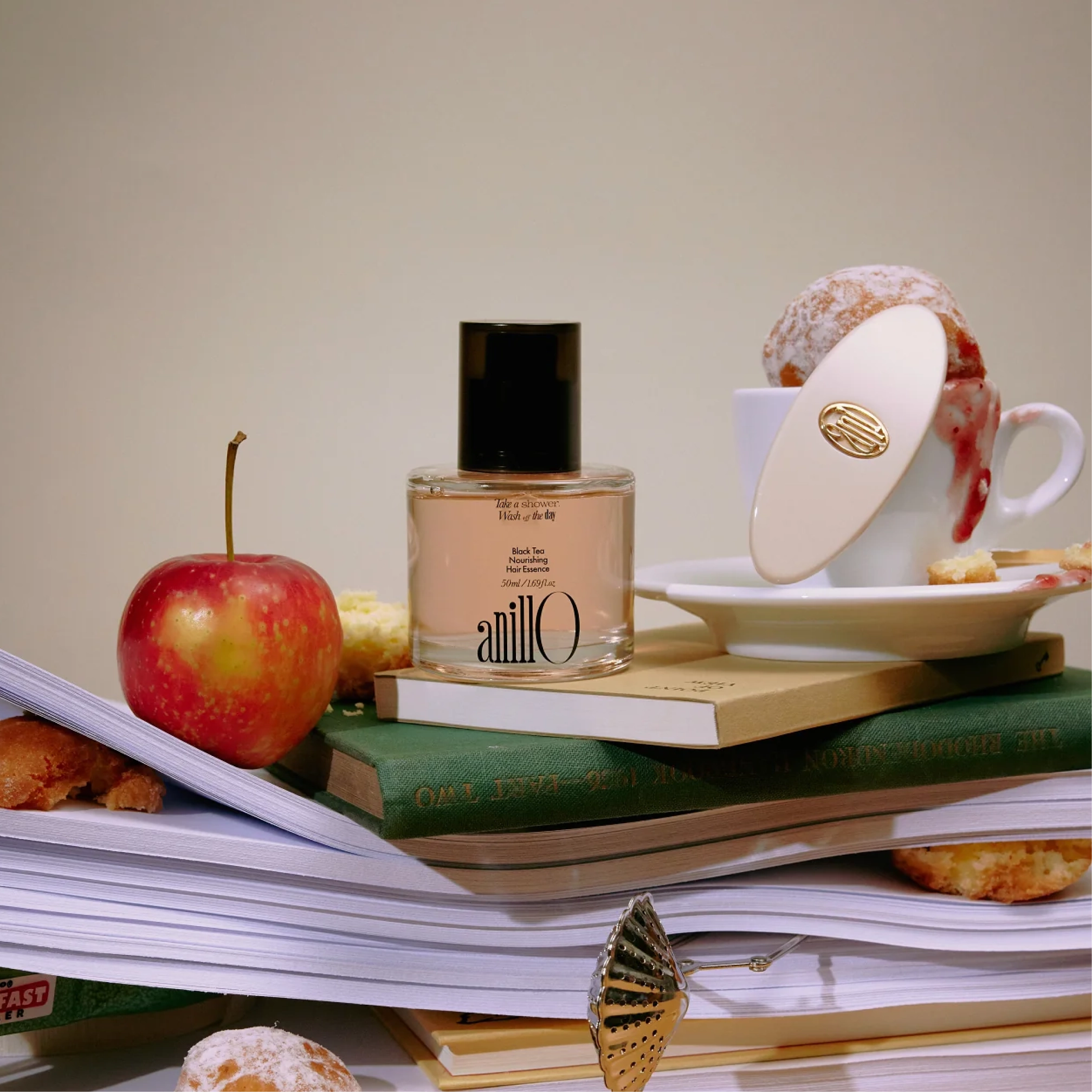 Живильна есенція для волосся Black Tea Nourishing Hair Essence ANILLO Обʼєм 50 мл — фото 4