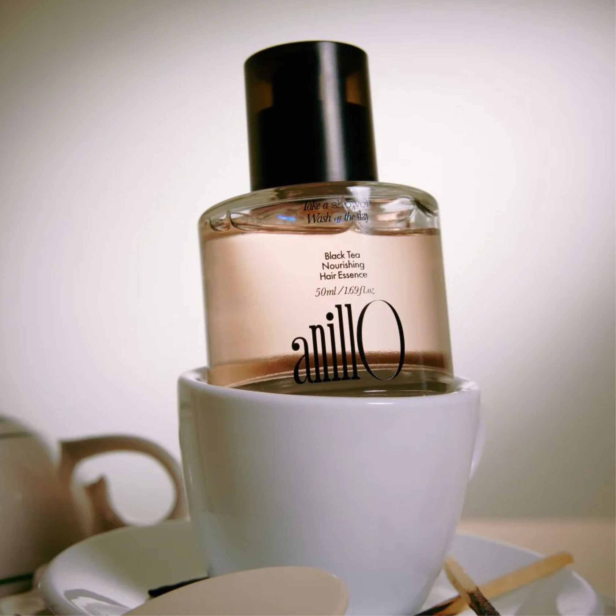 Ароматичний набір для волосся Black Tea Nourishing Hair Essence & Eau de Parfum Set ANILLO — фото 4