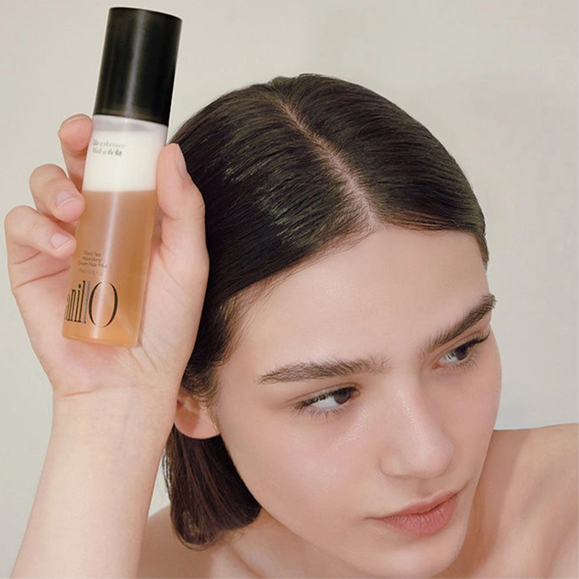 Живильний крем-спрей для волосся Black Tea Nourishing Cream Hair Mist ANILLO Обʼєм 70 мл — фото 5