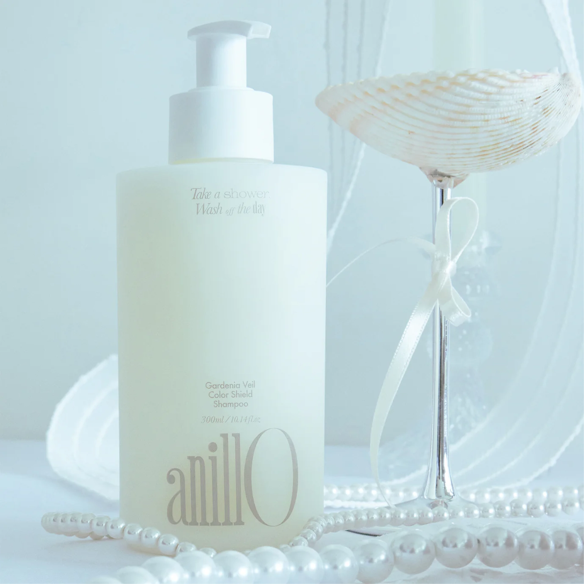 Шампунь для фарбованого волосся Gardenia Veil Color Shield Shampoo ANILLO Обʼєм 300 мл — фото 6