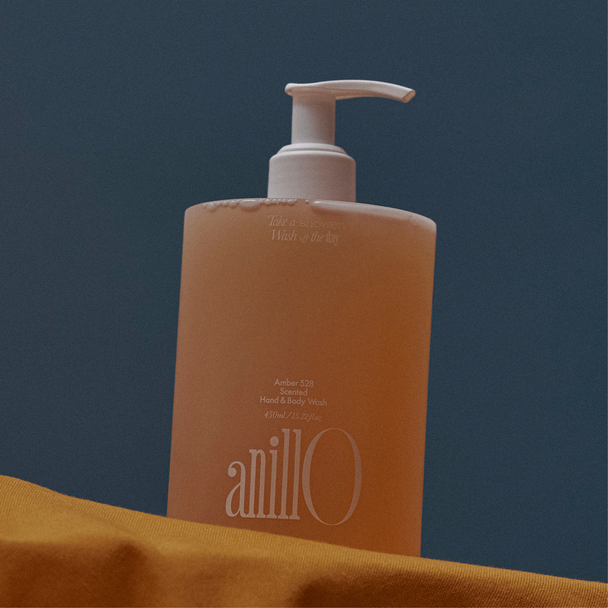 Парфумований гель для рук та тіла Amber 528 Scented Hand & Body Wash ANILLO Обʼєм 450 мл — фото 5