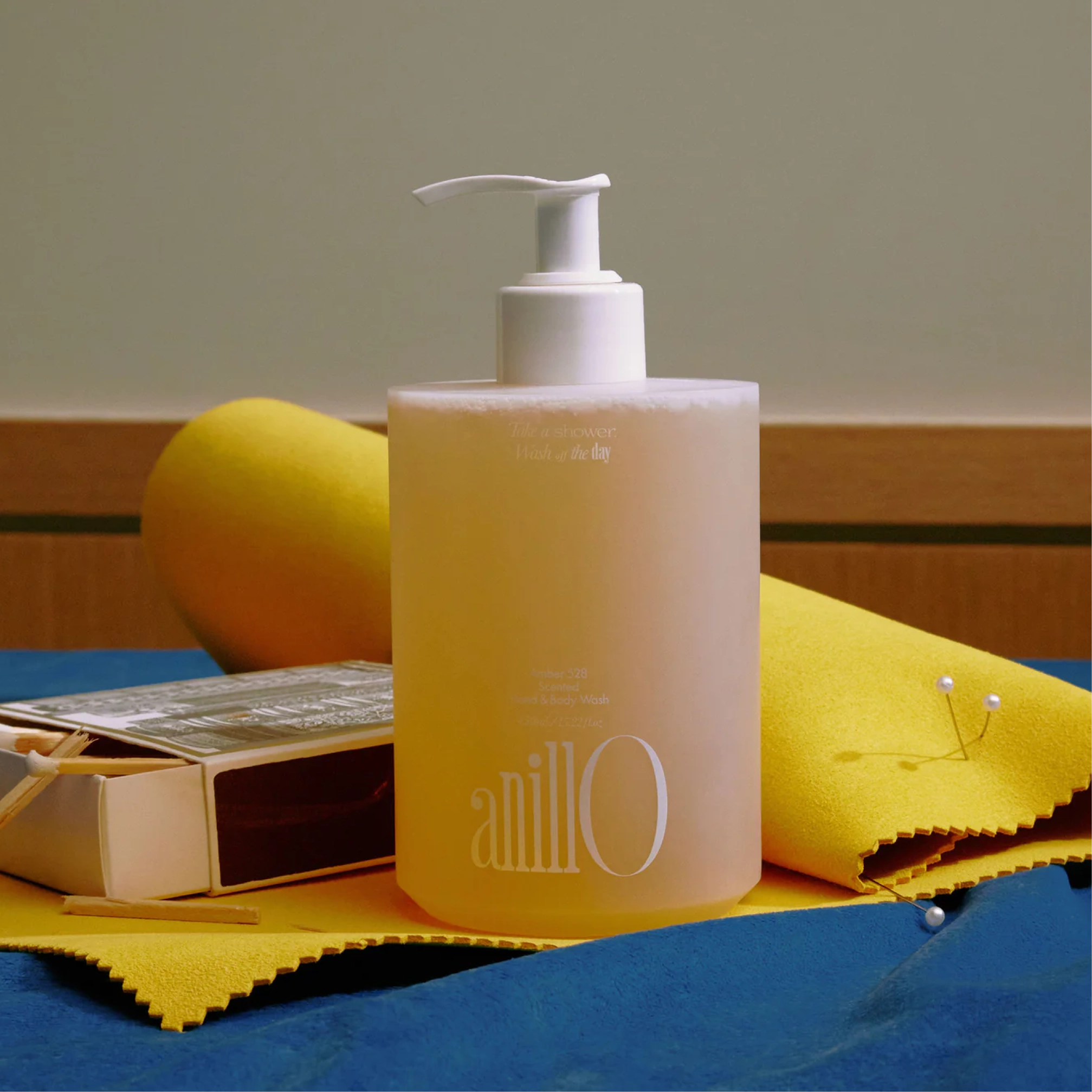Парфумований гель для рук та тіла Amber 528 Scented Hand & Body Wash ANILLO Обʼєм 450 мл — фото 7