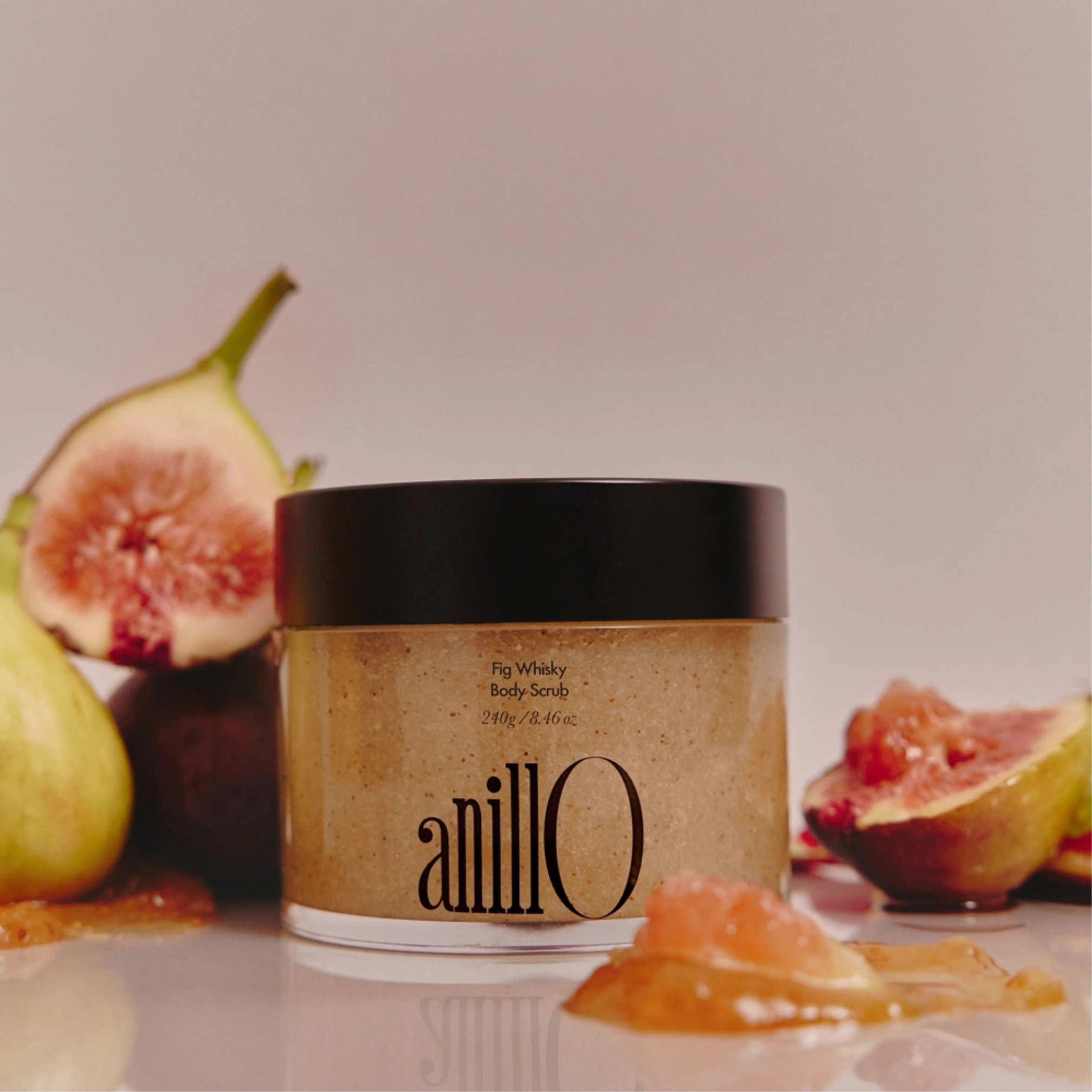 Парфумований скраб для тіла Fig Whisky Body Scrub ANILLO Вага 240 г — фото 3