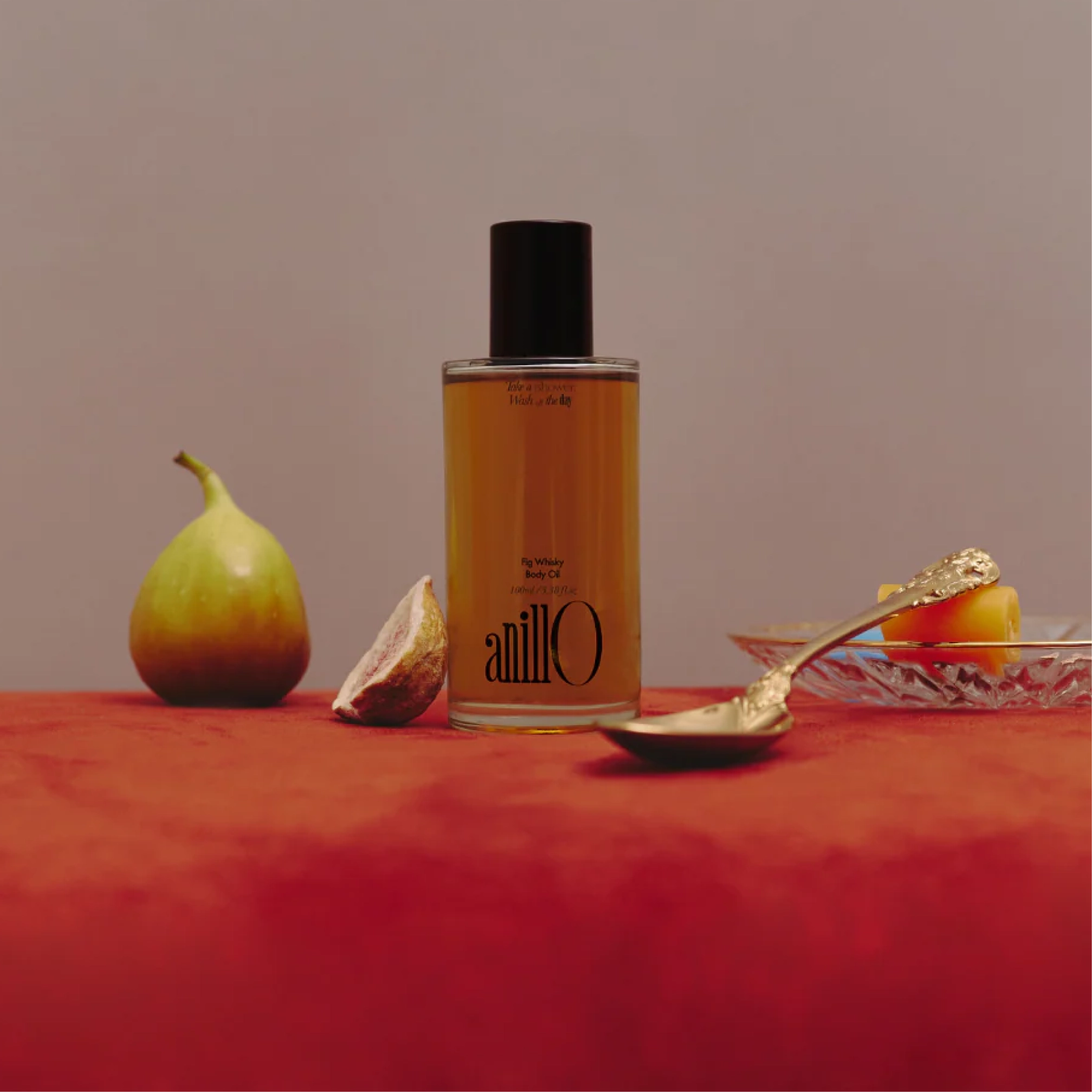 Живильна парфумована олія для тіла Fig Whisky Body Oil ANILLO Обʼєм 100 мл — фото 4