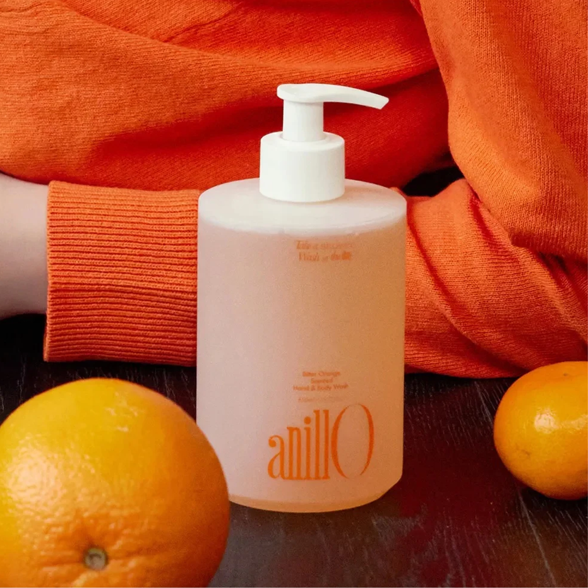 Парфумований гель для рук та тіла Bitter Orange Scented Hand & Body Wash ANILLO Обʼєм 450 мл — фото 3