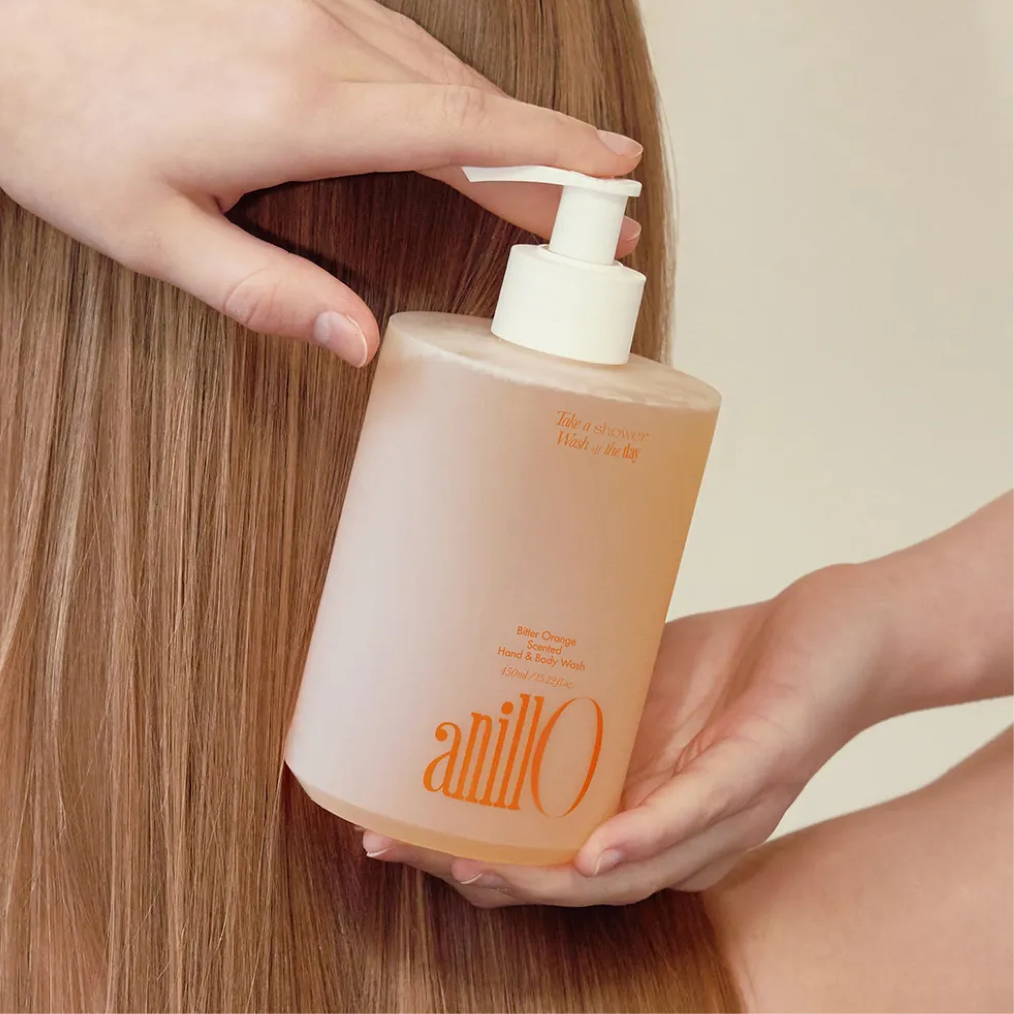 Парфумований гель для рук та тіла Bitter Orange Scented Hand & Body Wash ANILLO Обʼєм 450 мл — фото 5