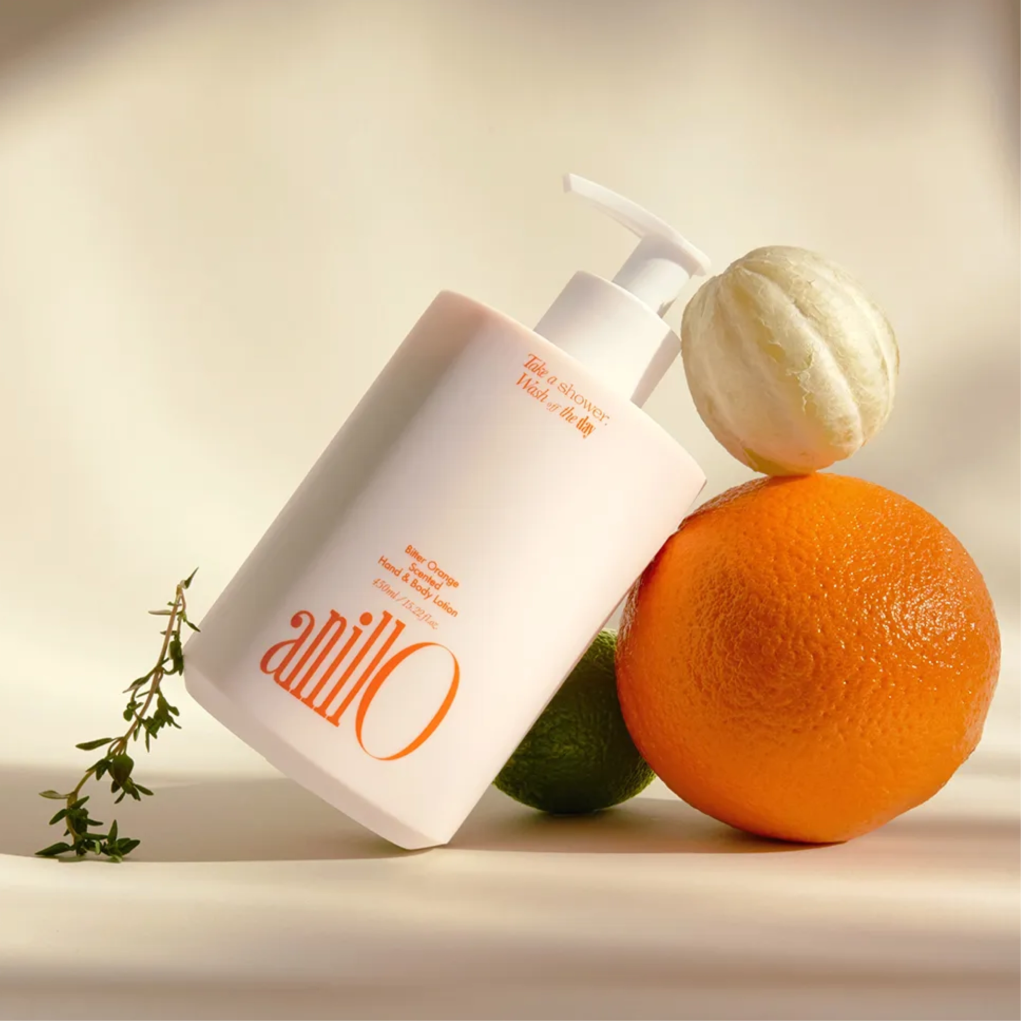 Парфумований лосьйон для рук та тіла Bitter Orange Scented Hand & Body Lotion ANILLO Обʼєм 450 мл — фото 3