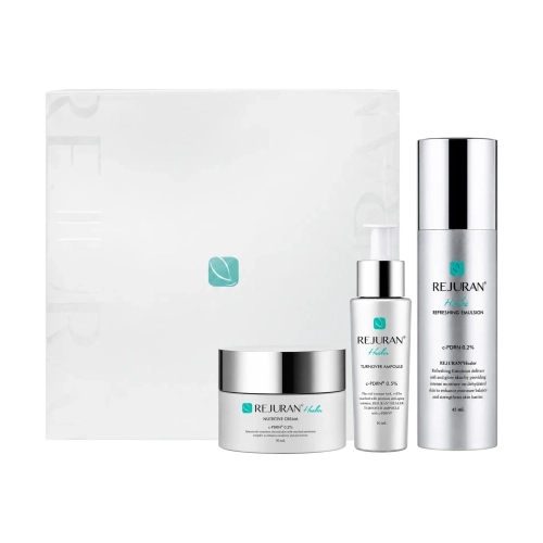 Набір для інтенсивного відновлення та сяйва шкіри Glow-Up Skincare Set rejuran