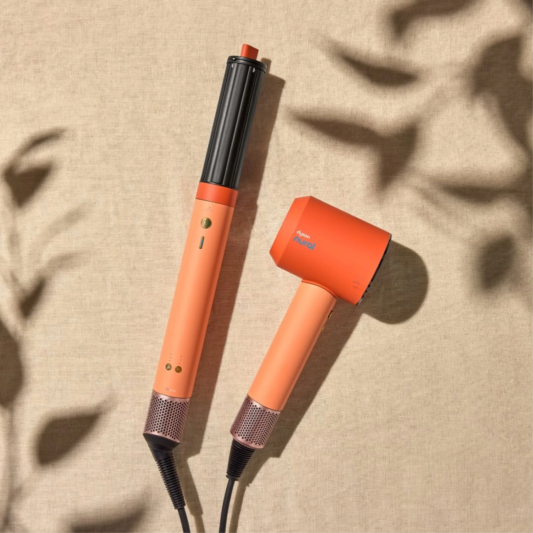 Стайлер для природно прямого та хвилястого волосся Airwrap Co-anda Ceramic Apricot / Topaz DYSON — фото 4
