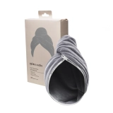 Тюрбан для волос Hair Towel Wrap BJÖRN AXÉN Оттенок Gray — фото 4