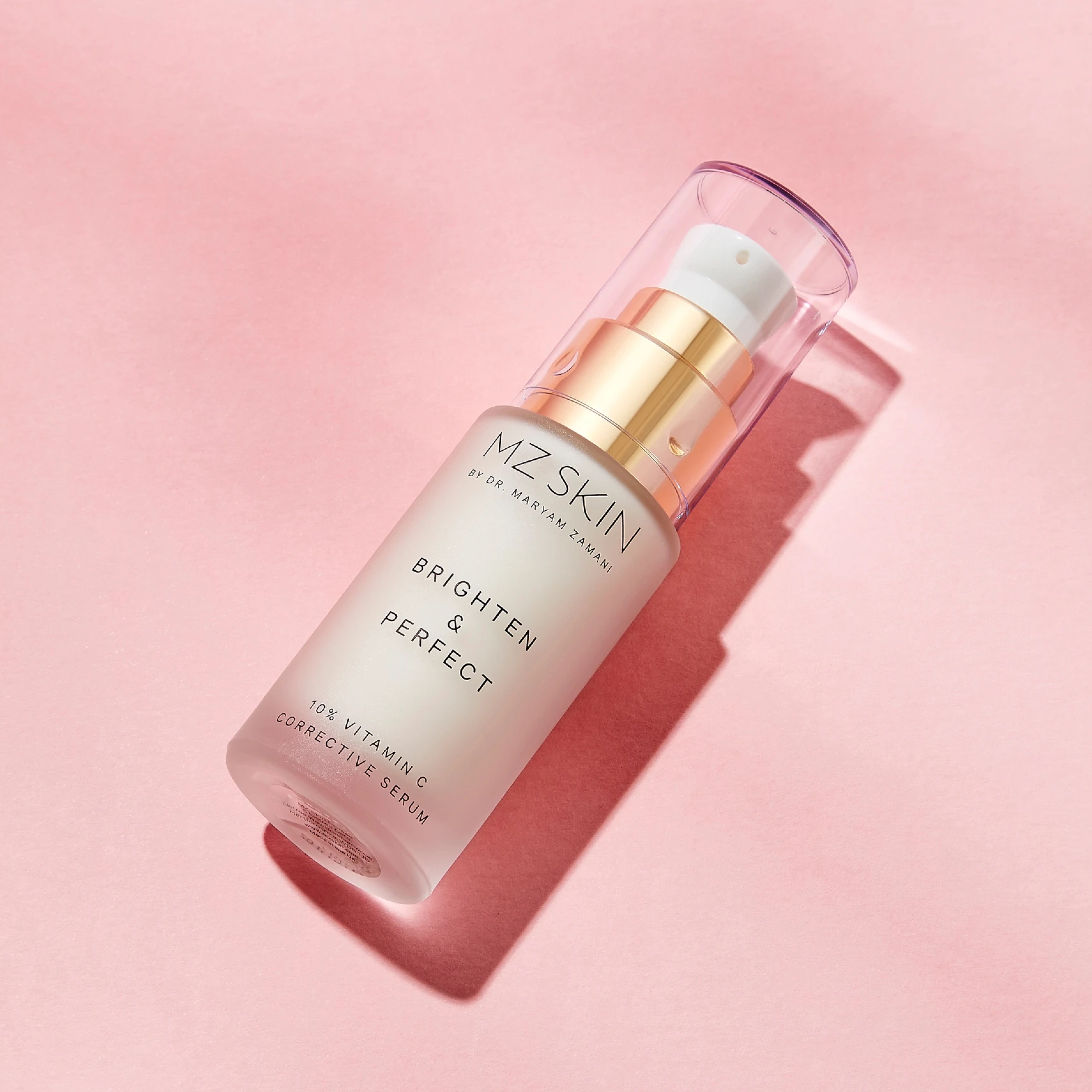 Освітлююча сироватка з 10% вітаміном С Brighten & Perfect MZ SKIN Обʼєм 30 мл — фото 3