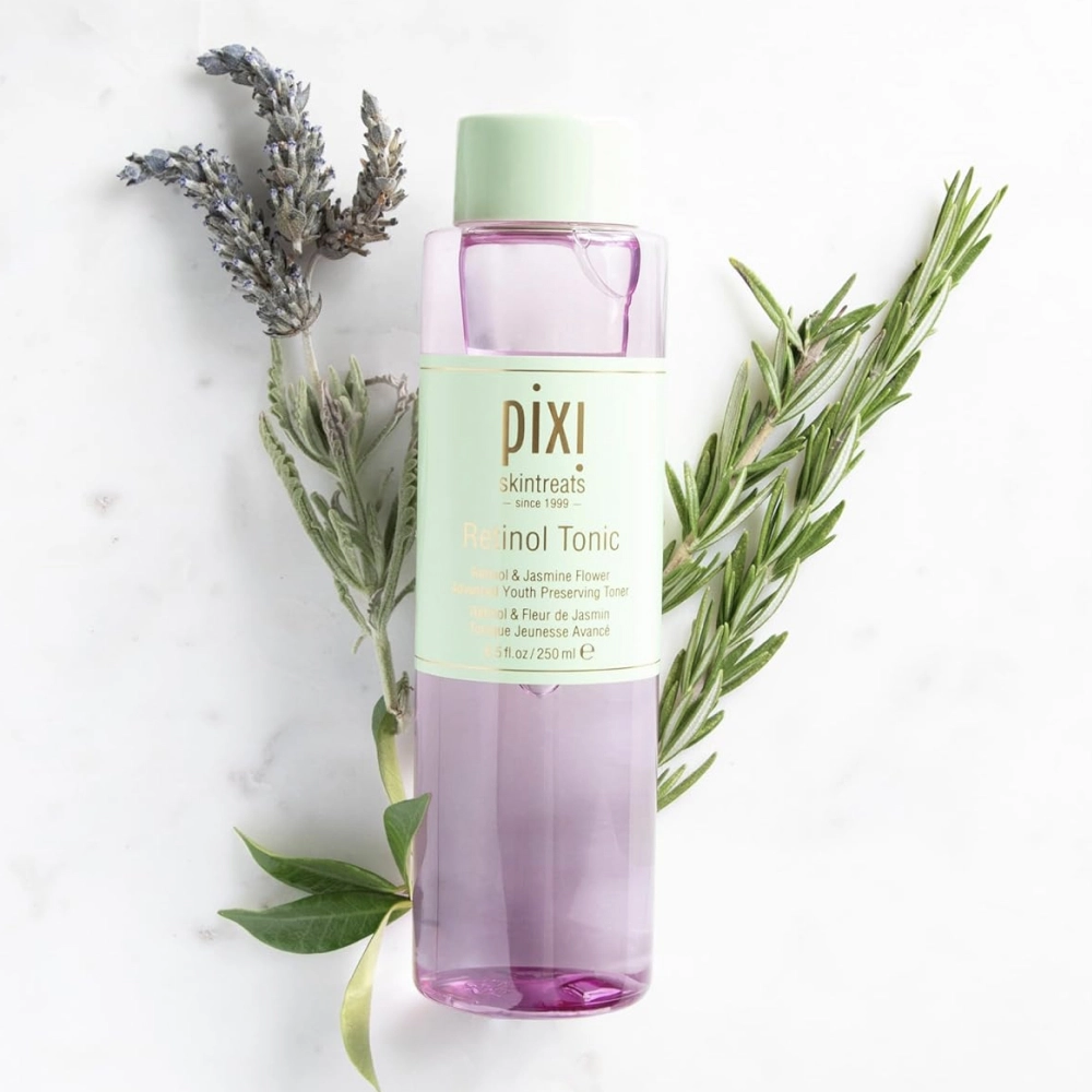 Тонік для обличчя з ретинолом уповільненого вивільнення Retinol Tonic PIXI Обʼєм 250 мл — фото 4