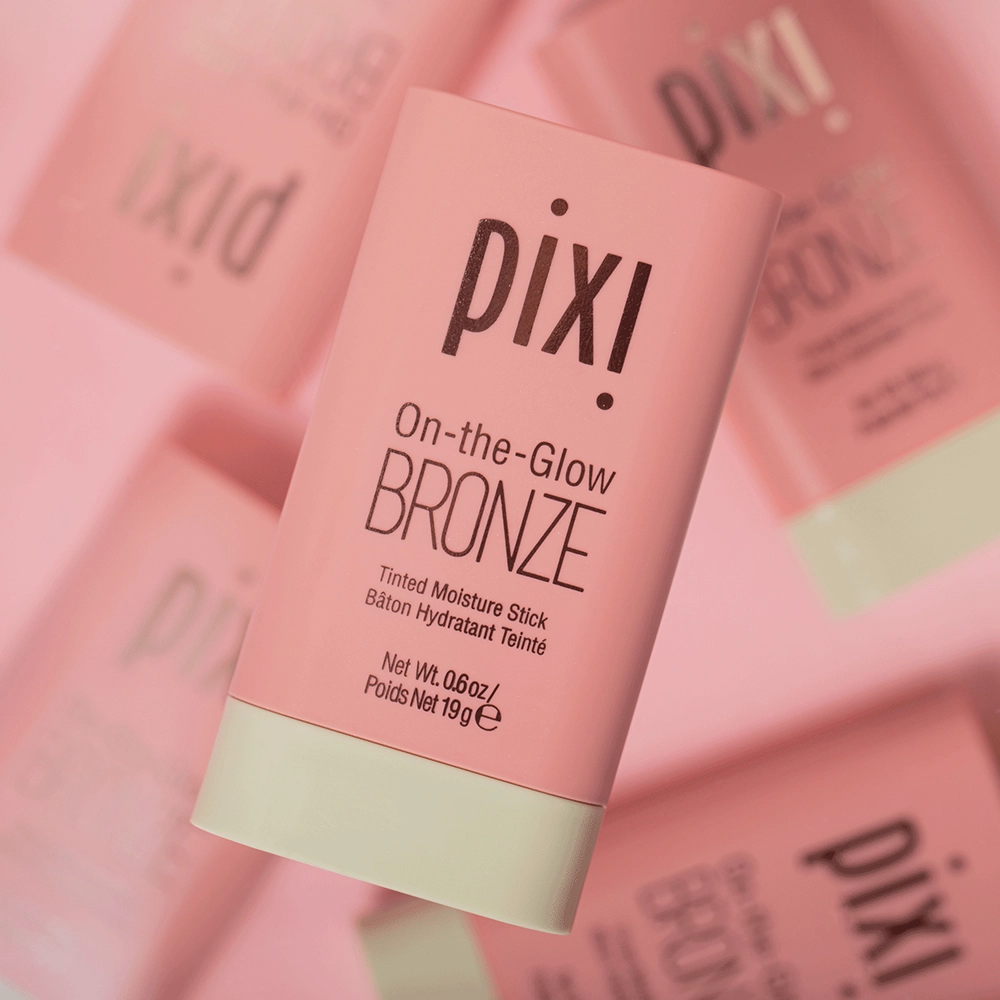 Увлажняющий бронзер-стик для щек и губ On-the-Glow Bronze WarmGlow PIXI Вес 19 г — фото 3