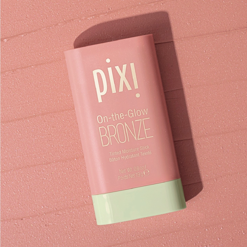 Увлажняющий бронзер-стик для щек и губ On-the-Glow Bronze WarmGlow PIXI Вес 19 г — фото 2
