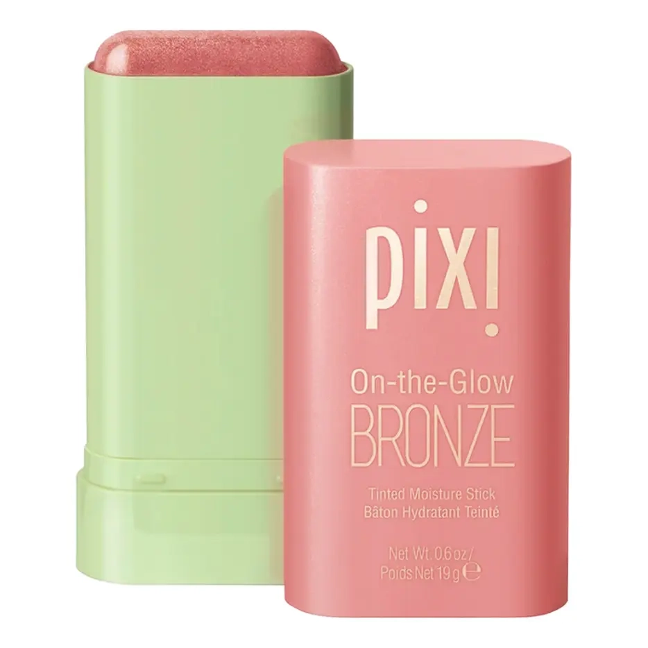 Увлажняющий бронзер-стик для щек и губ On-the-Glow Bronze WarmGlow PIXI Вес 19 г