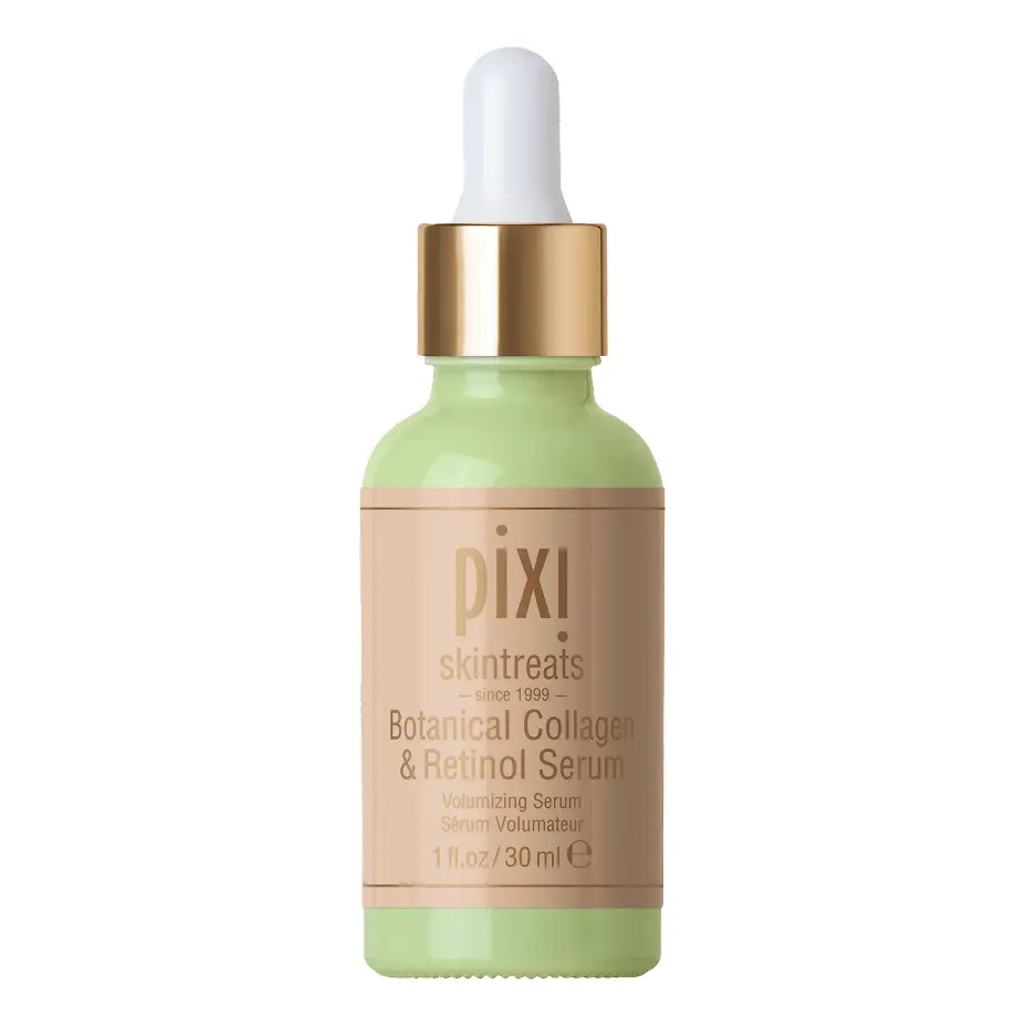 Відновлююча сироватка з колагеном та ретинолом для пружності шкіри Botanical Collagen & Retinol Serum PIXI Обʼєм 30 мл