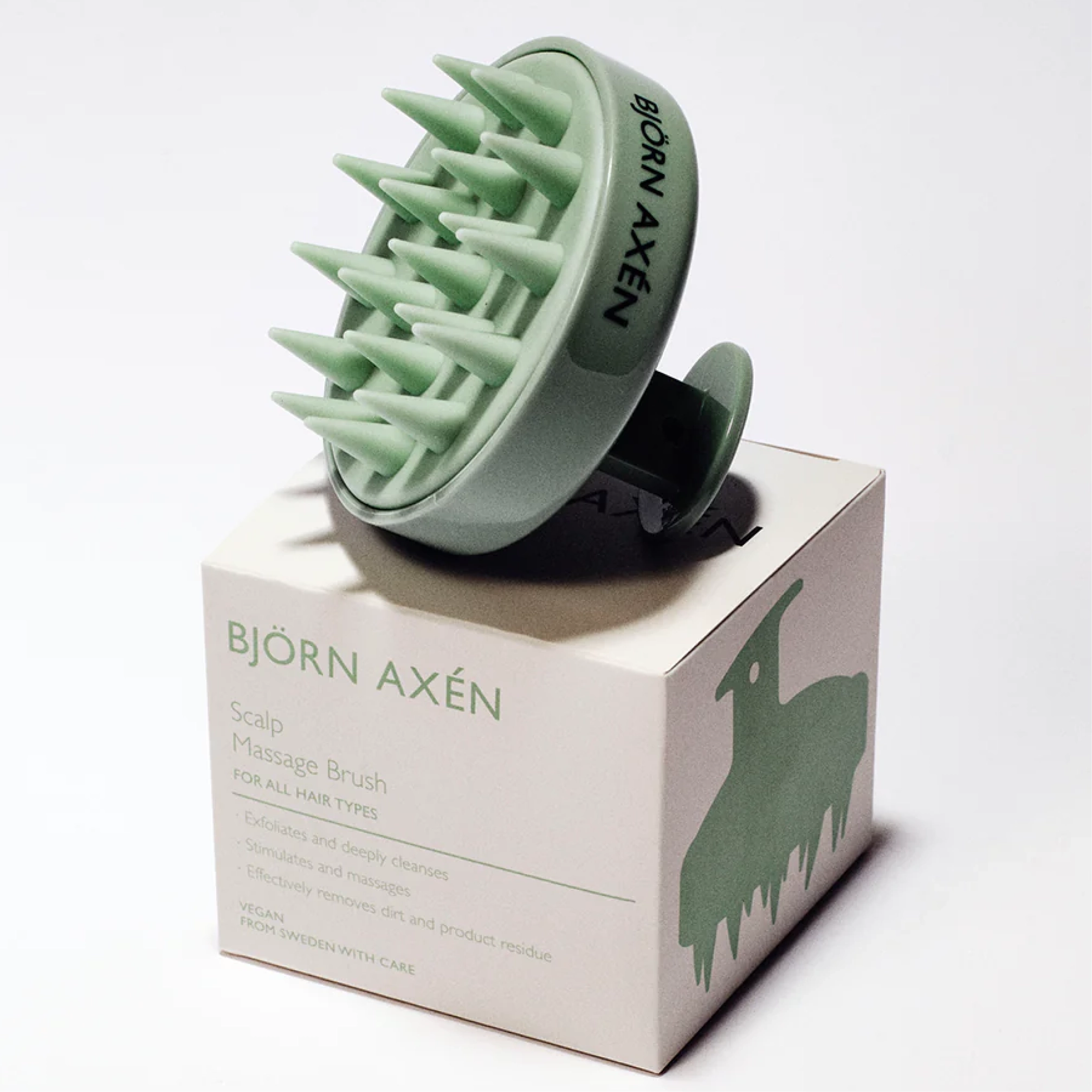 Масажна щітка для шкіри голови Scalp Massage Brush BJÖRN AXÉN — фото 5