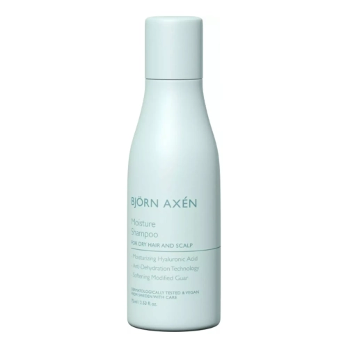 Зволожуючий шампунь для волосся Moisture Shampoo bjorn-axen Обʼєм 75 мл
