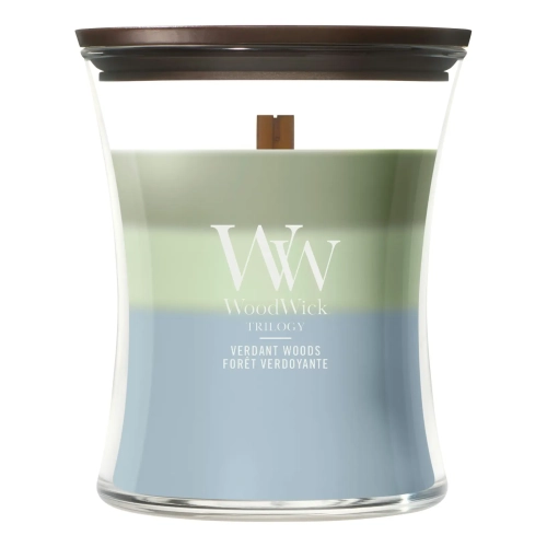 Ароматична свічка з тришаровим ароматом Trilogy Verdant Woods woodwick