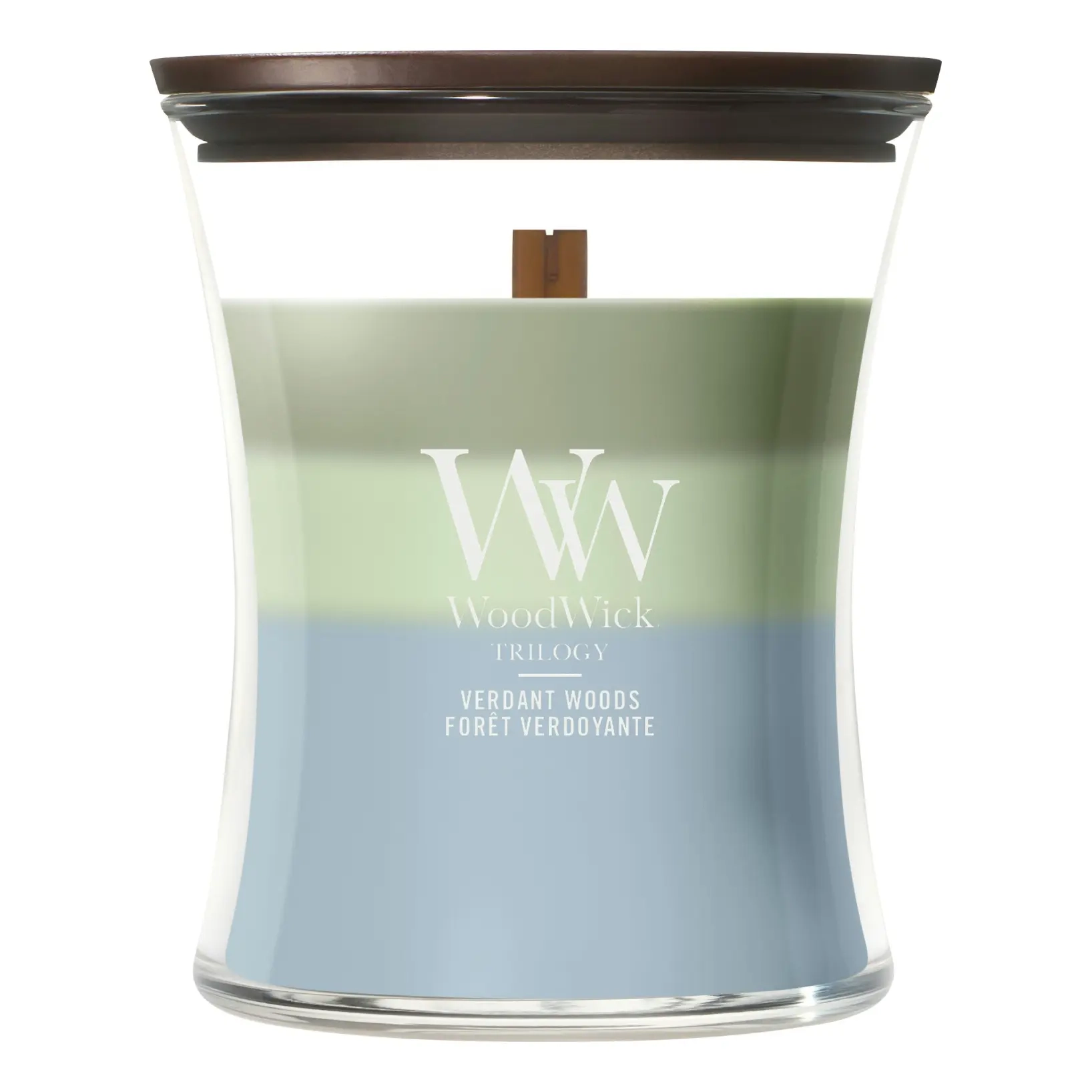Ароматична свічка з тришаровим ароматом Trilogy Verdant Woods WOODWICK Вага 453 г