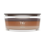 Ароматична свічка з тришаровим ароматом Ellipse Trilogy Radiant Cashmere WOODWICK Вага 453 г