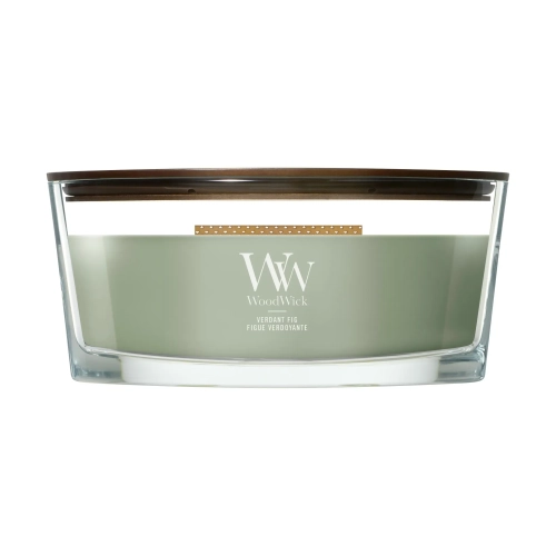 Ароматична свічка з ароматом інжиру та керду Ellipse Verdant Fig woodwick