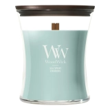 Ароматична свічка з нотами морського бризу Medium Sea Spray WOODWICK Вага 275 г