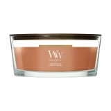 Ароматична свічка з нотами гарбуза та спецій Ellipse Pumpkin Praline WOODWICK Вага 453 г