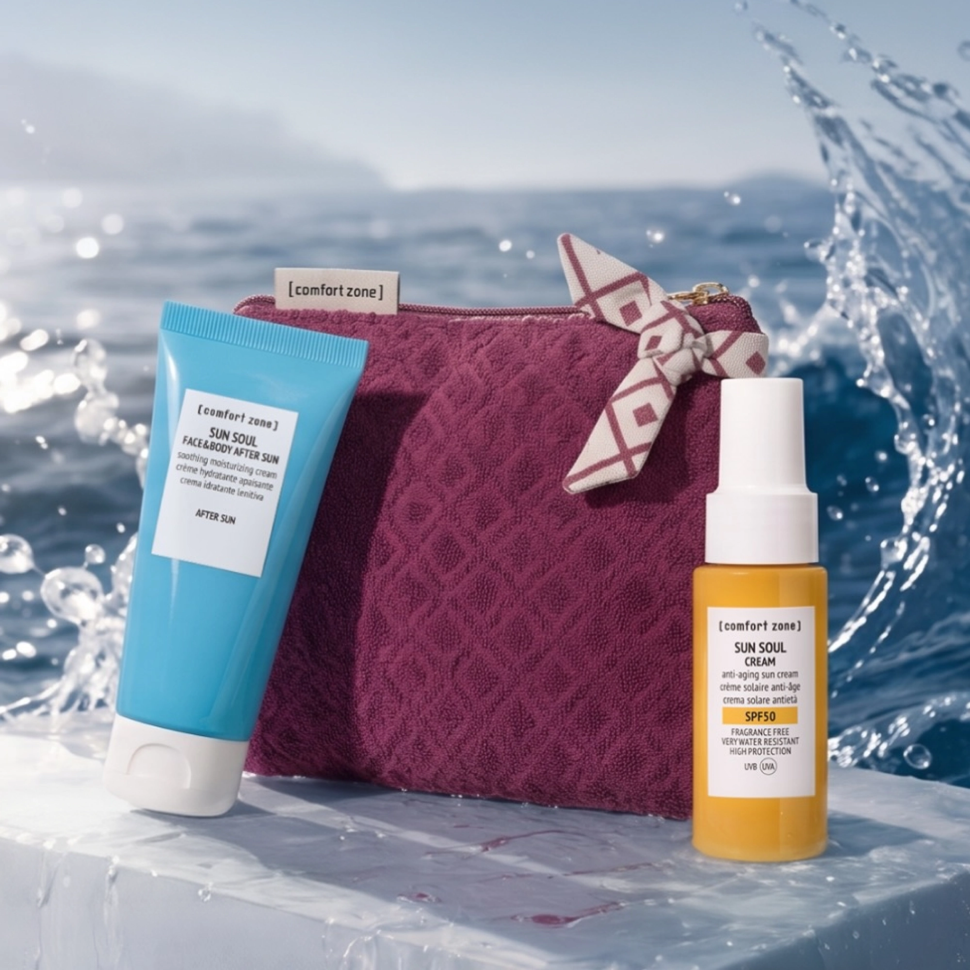 Лімітований набір для SPF-захисту та відновлення шкіри Weekend Kit COMFORT ZONE — фото 2