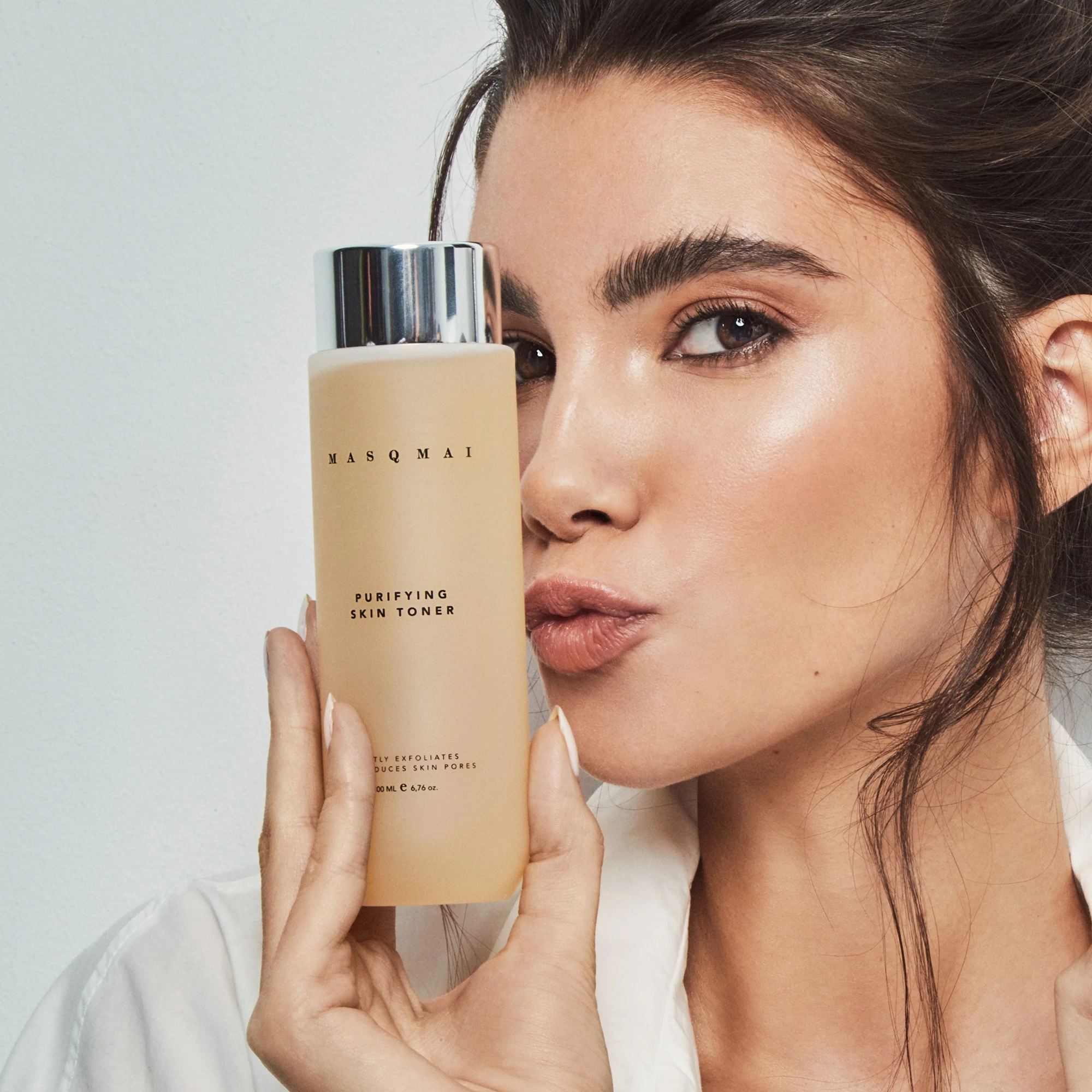 Очищувальний тонер із гліколевою кислотою Purifying Skin Toner MASQMAI Обʼєм 200 мл — фото 4
