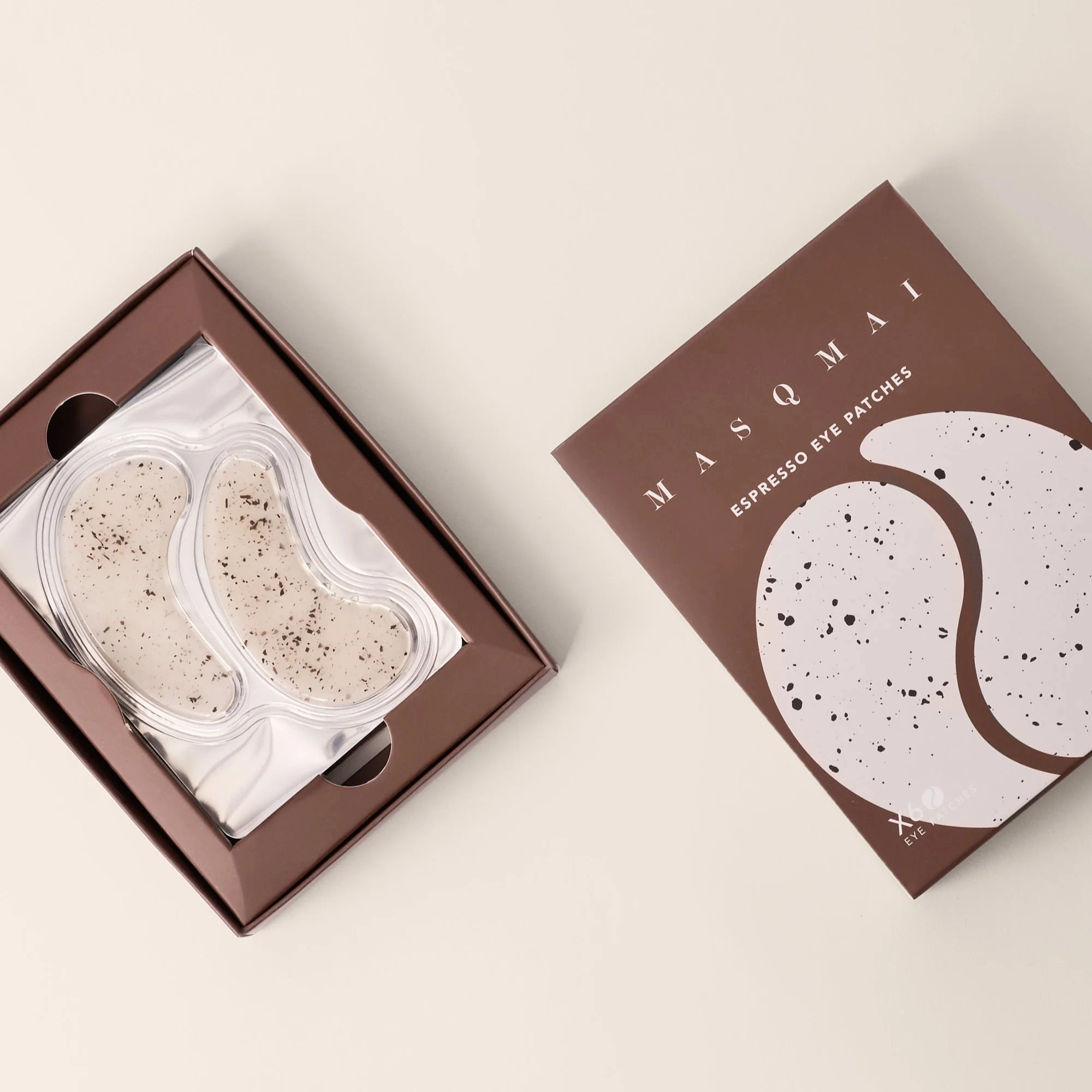 Набір гідрогелевих патчів від темних кіл і набряків Espresso Eye Patches Set MASQMAI — фото 2