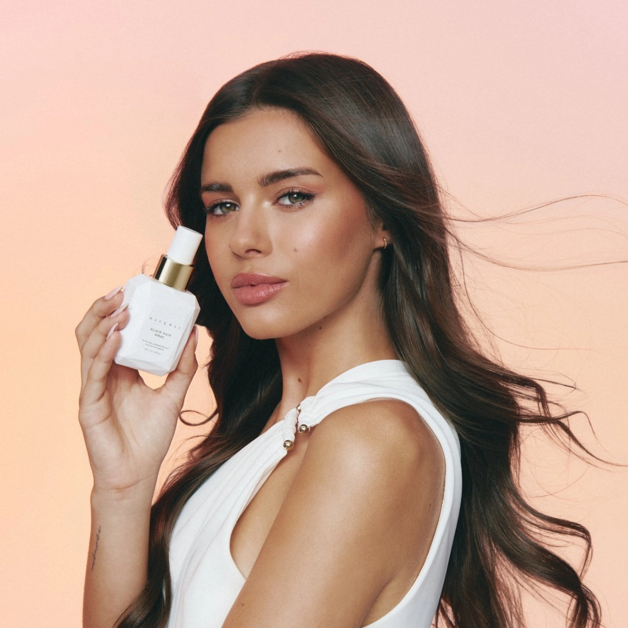 Живильна олія для волосся Elixir Hair Spray MASQMAI Обʼєм 100 мл — фото 8