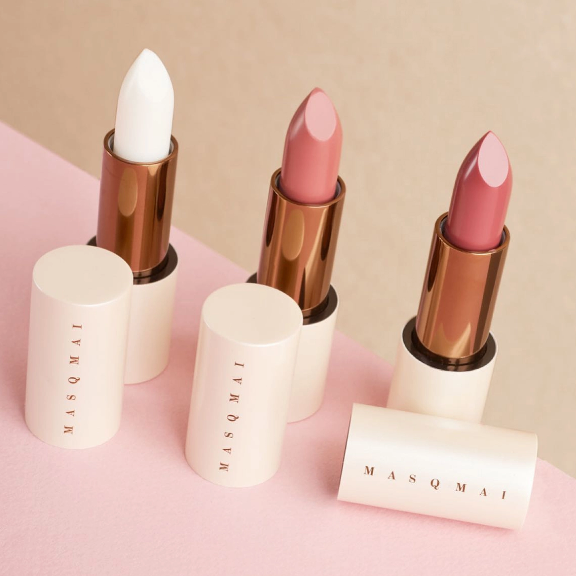 Бальзам для губ Lip Balm MASQMAI Відтінок Vanilla Glow — фото 6