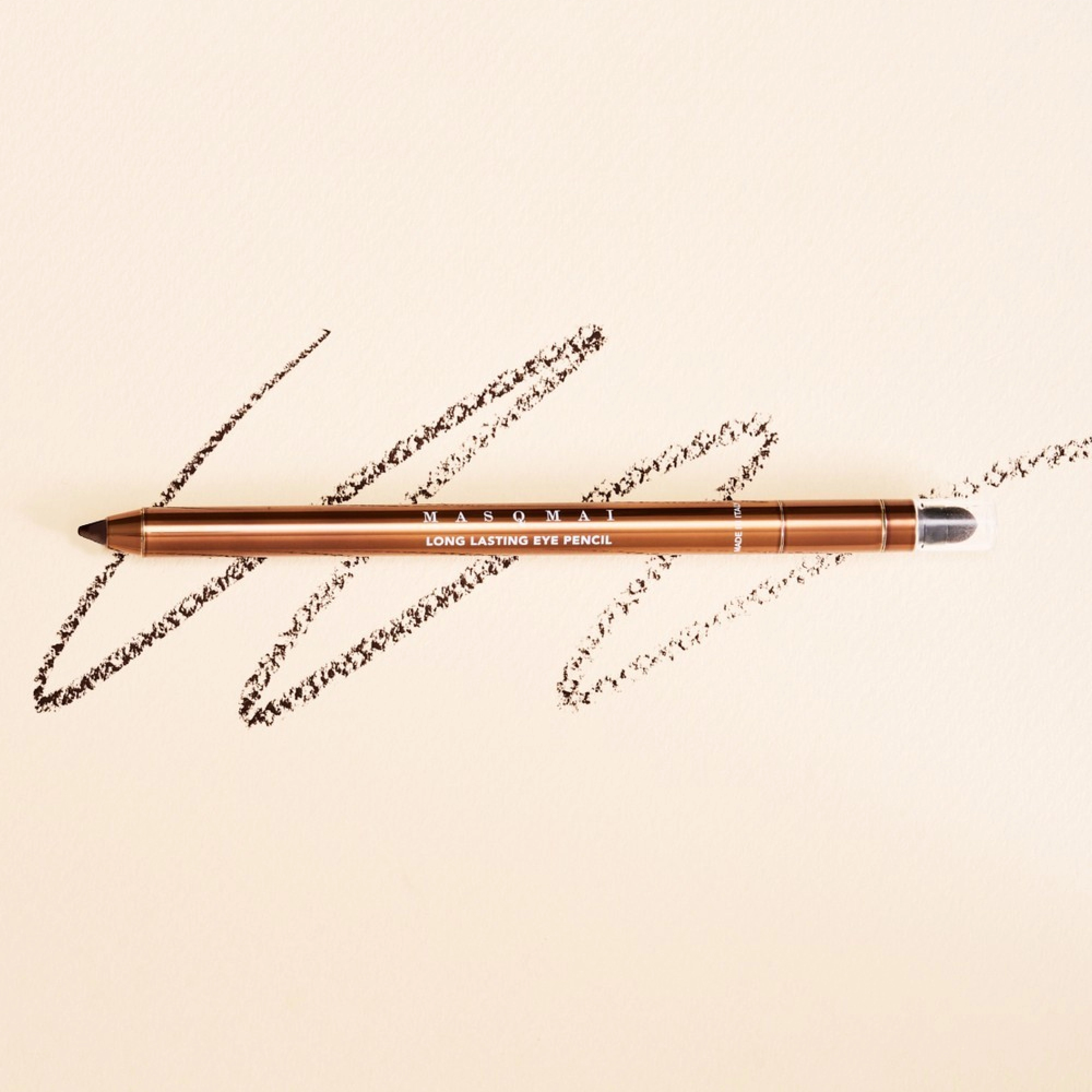 Олівець для очей Long Lasting Eye Pencil MASQMAI Відтінок Brown — фото 5